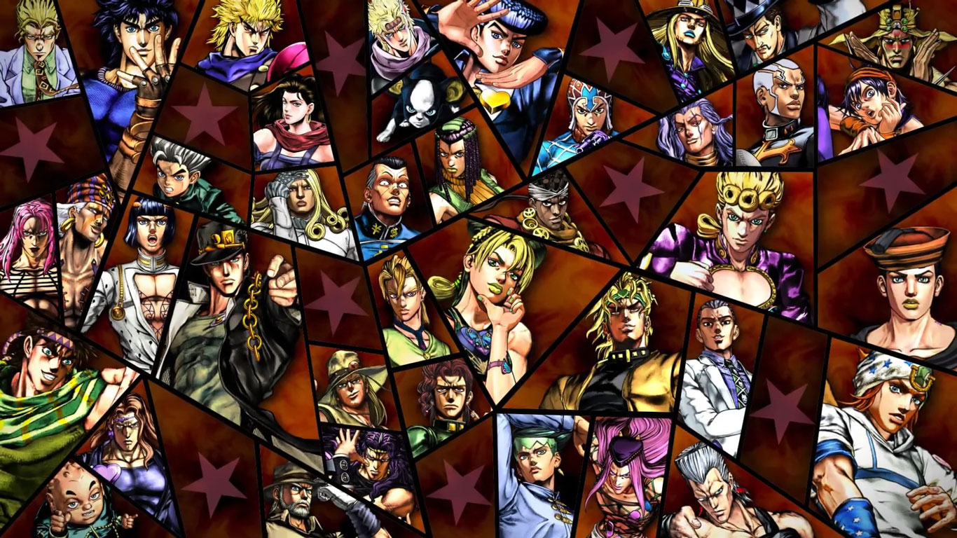 Free JoJo's Bizarre Adventure: All Star Battle R Wallpaper in 1366x768