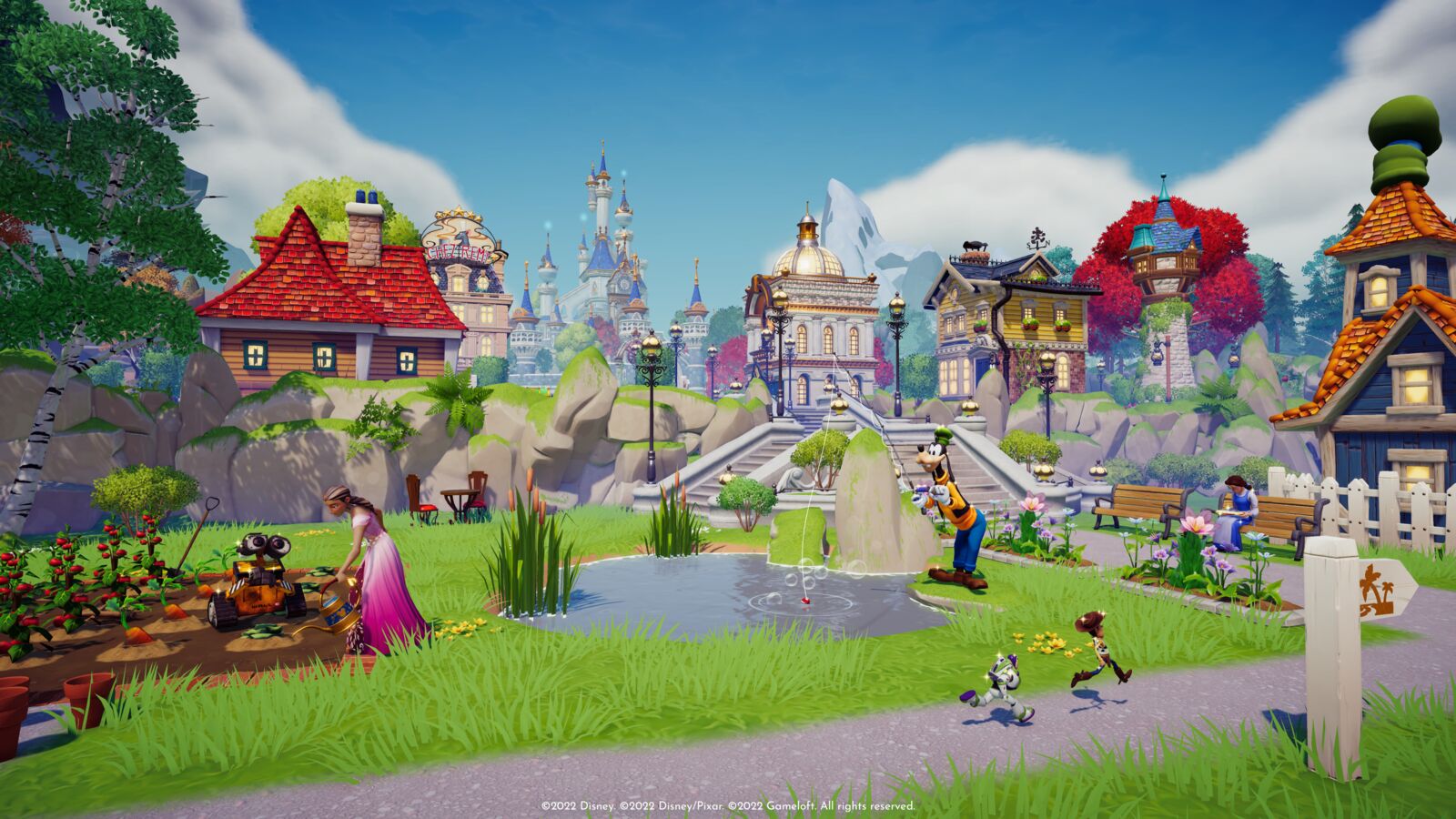 Disney Dreamlight Valley' Looks Like Animal Crossing With Wall E And Moana