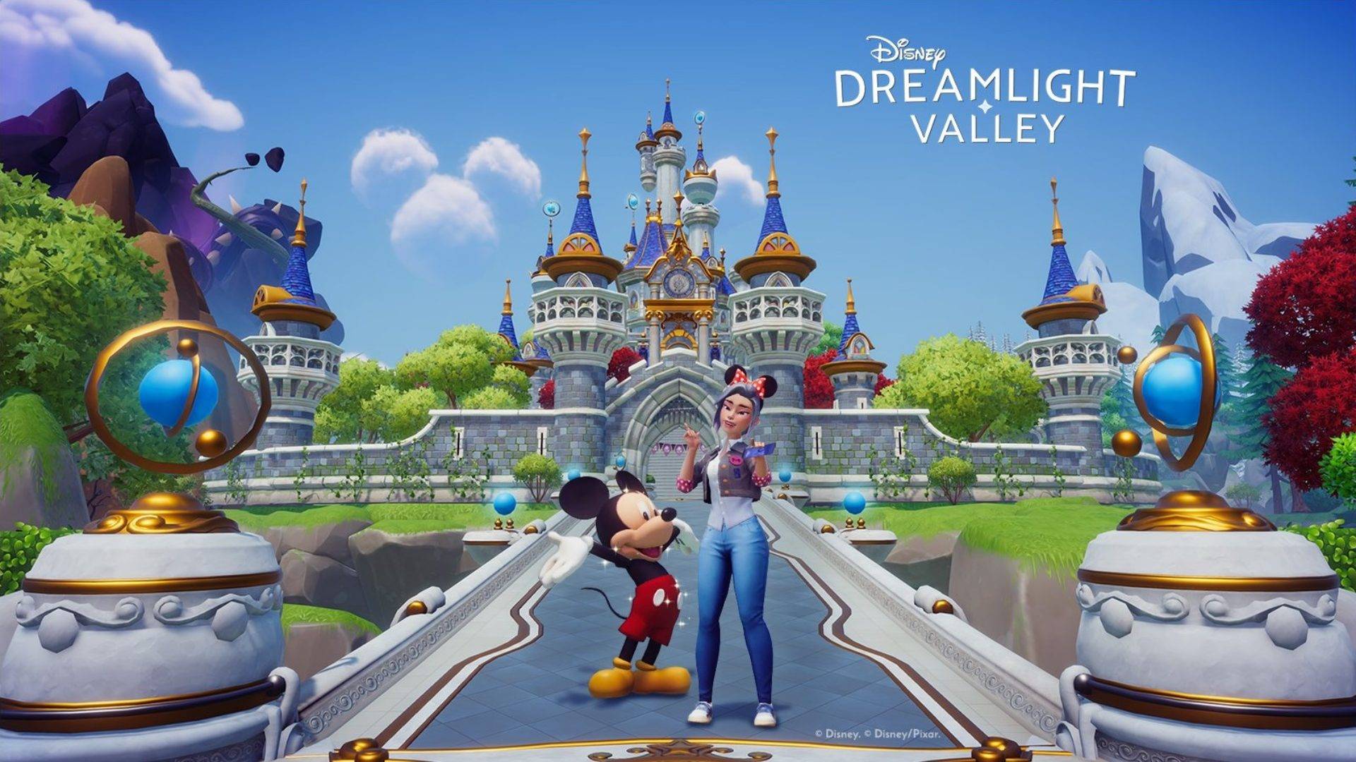 Disney Dreamlight Valley Magical Hall HD Wallpaper