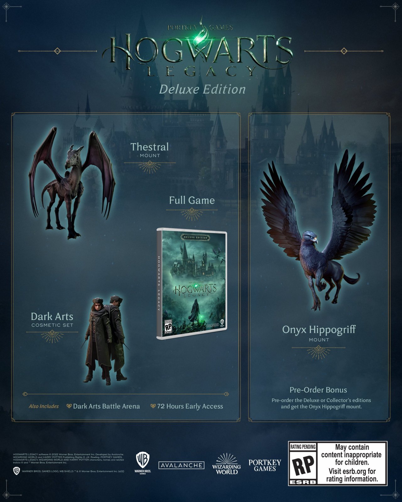 Where To Pre Order Hogwarts Legacy Deluxe And Collector's Editions For PS PS4
