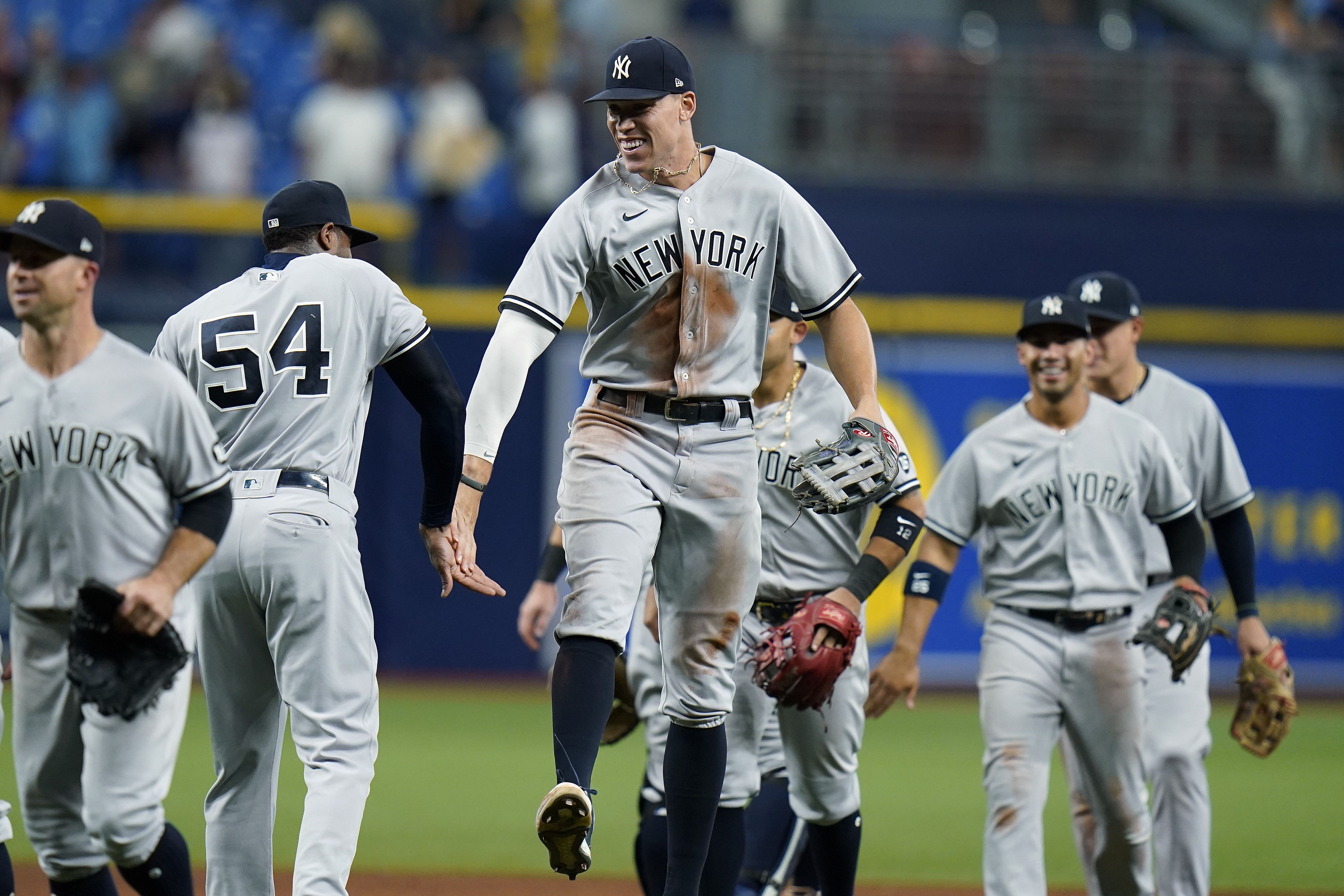 Aaron Judge, Late Scratch From Lineup, Singles In Go Ahead Run