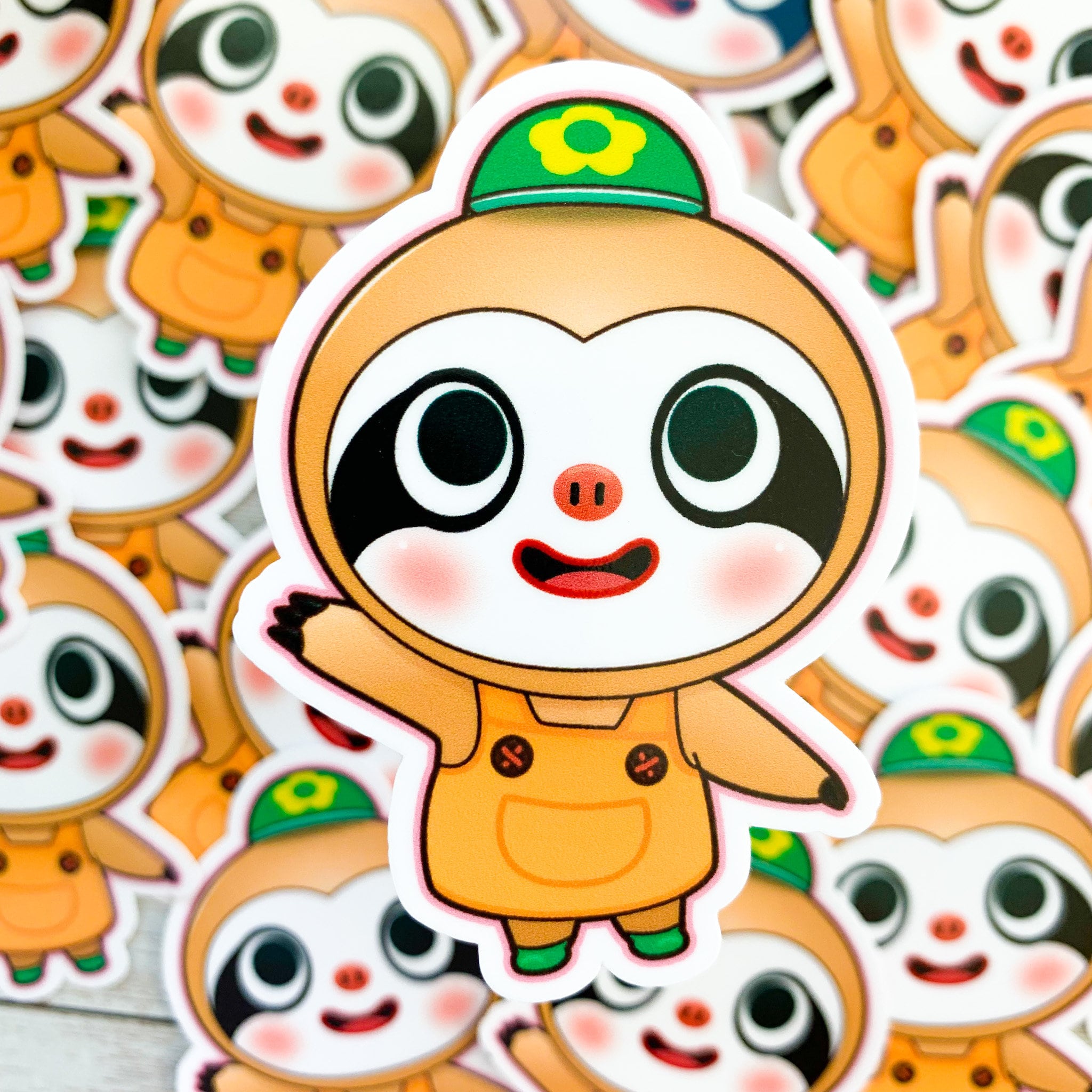 Leif Animal Crossing Vinyl Sticker / New Horizons / ACNH / New Zealand