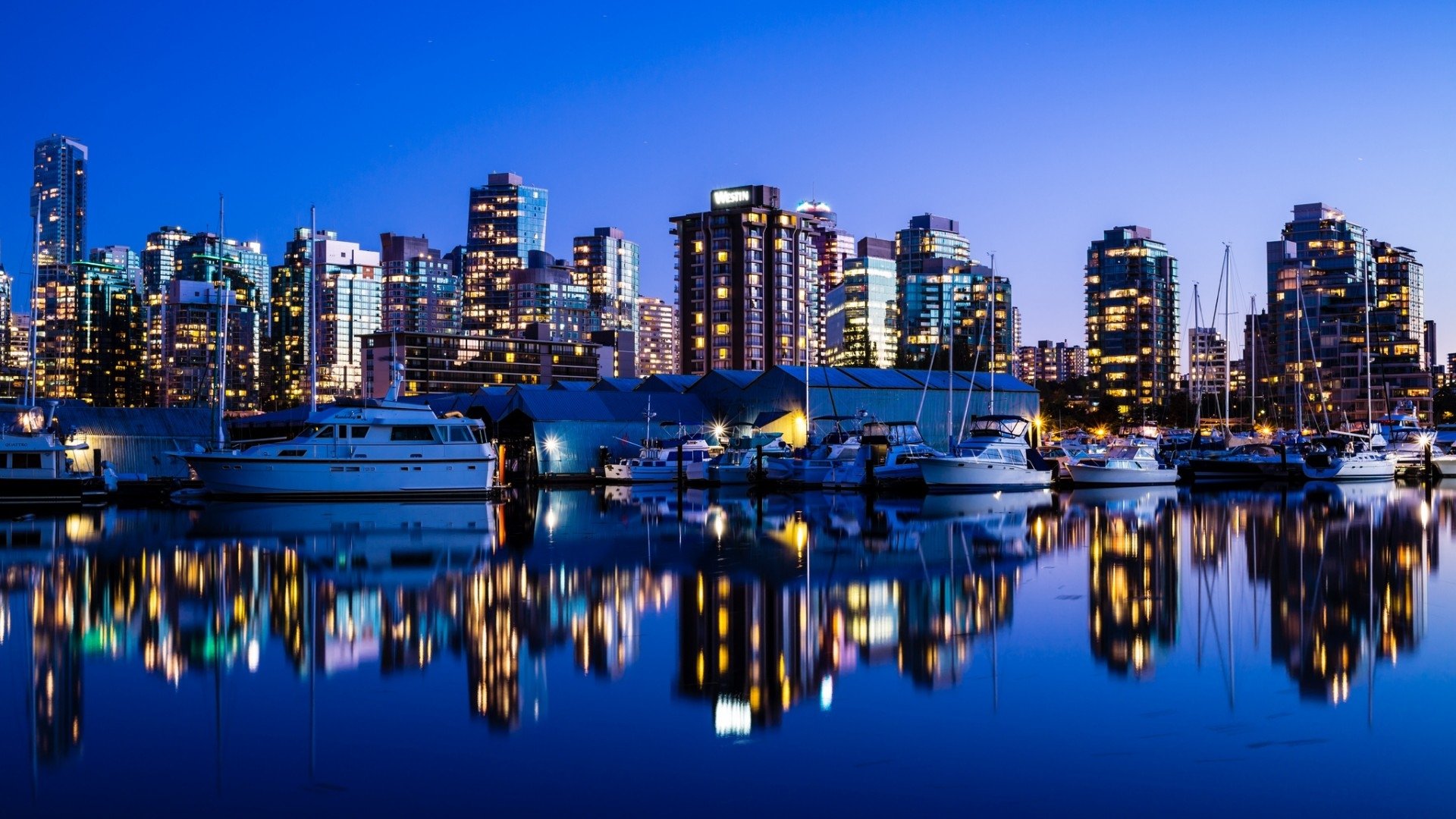 City of Vancouver Canada HD wallpaper