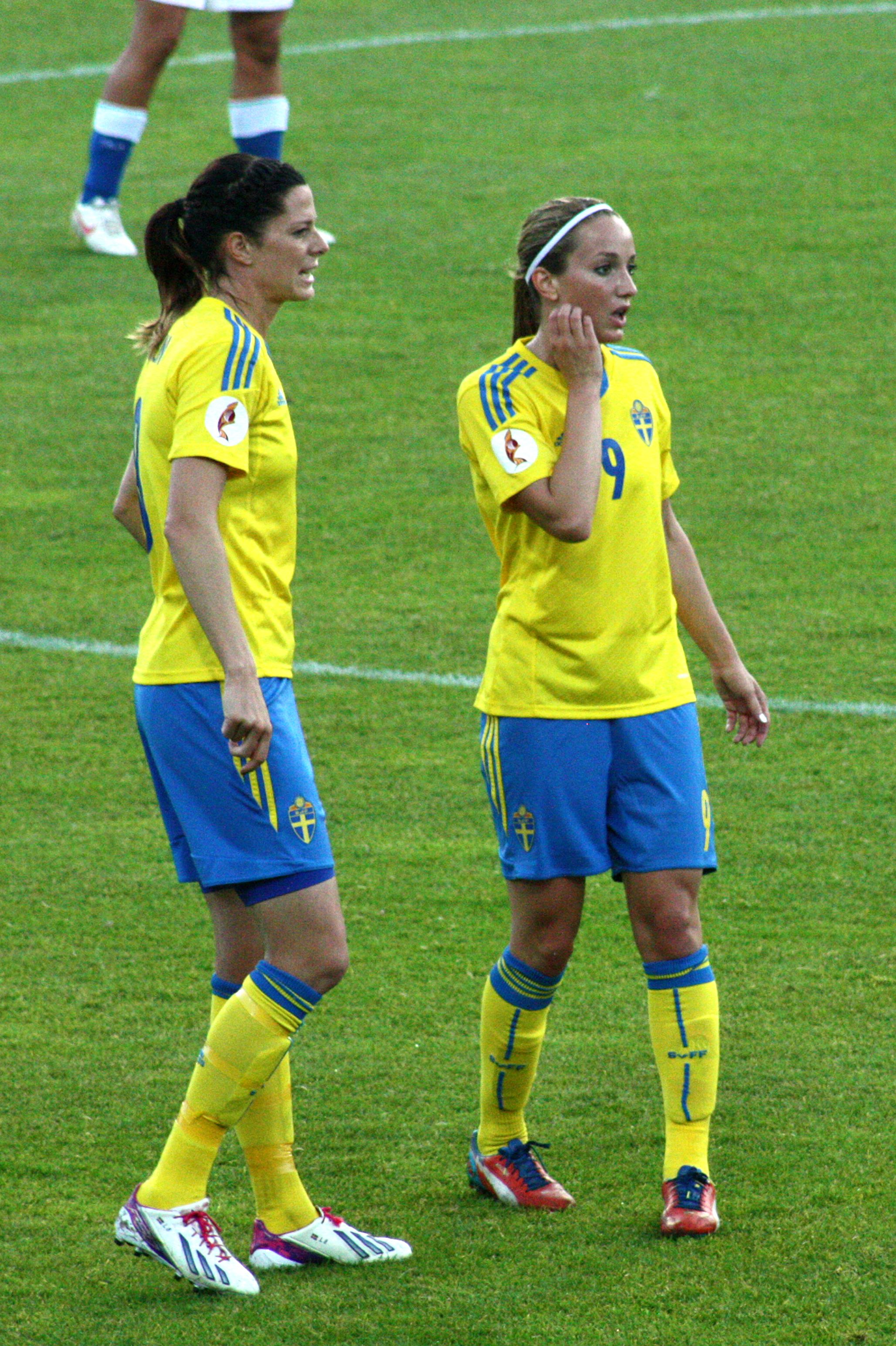 Lotta Schelin & Kosovare Asllani