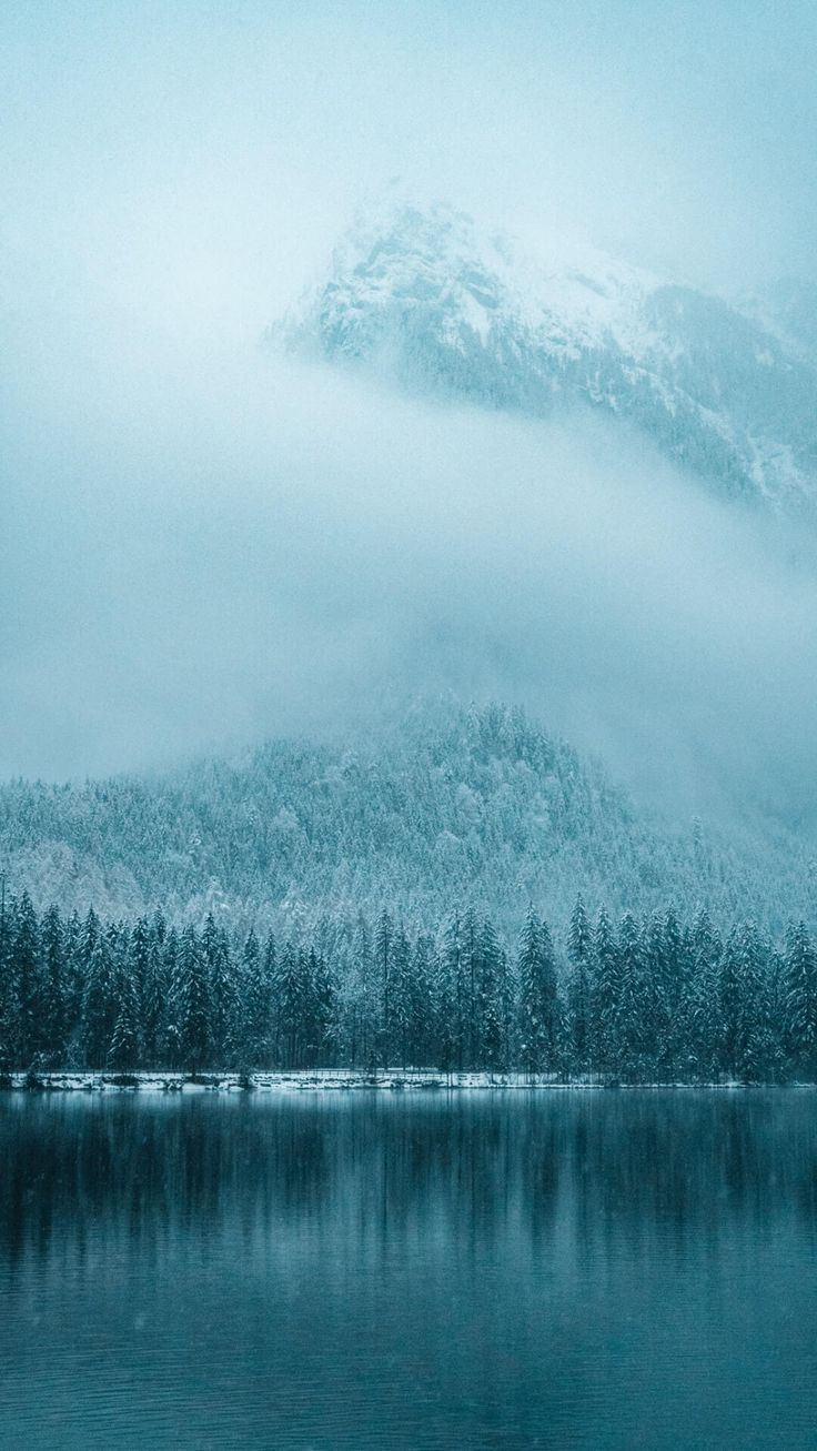 Aesthetic Blue Wallpaper For iPhone