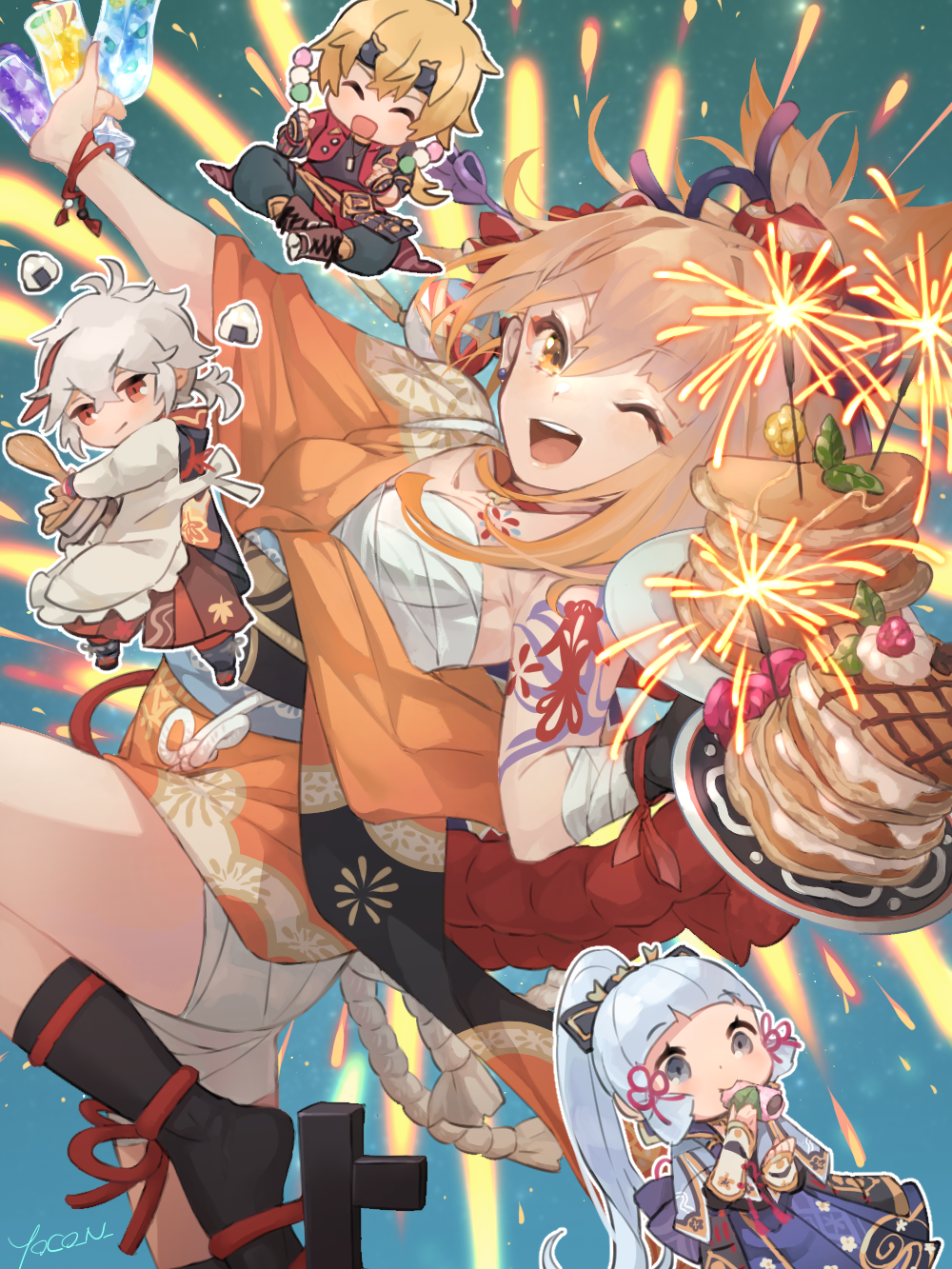 Yoimiya Impact Anime Image Board