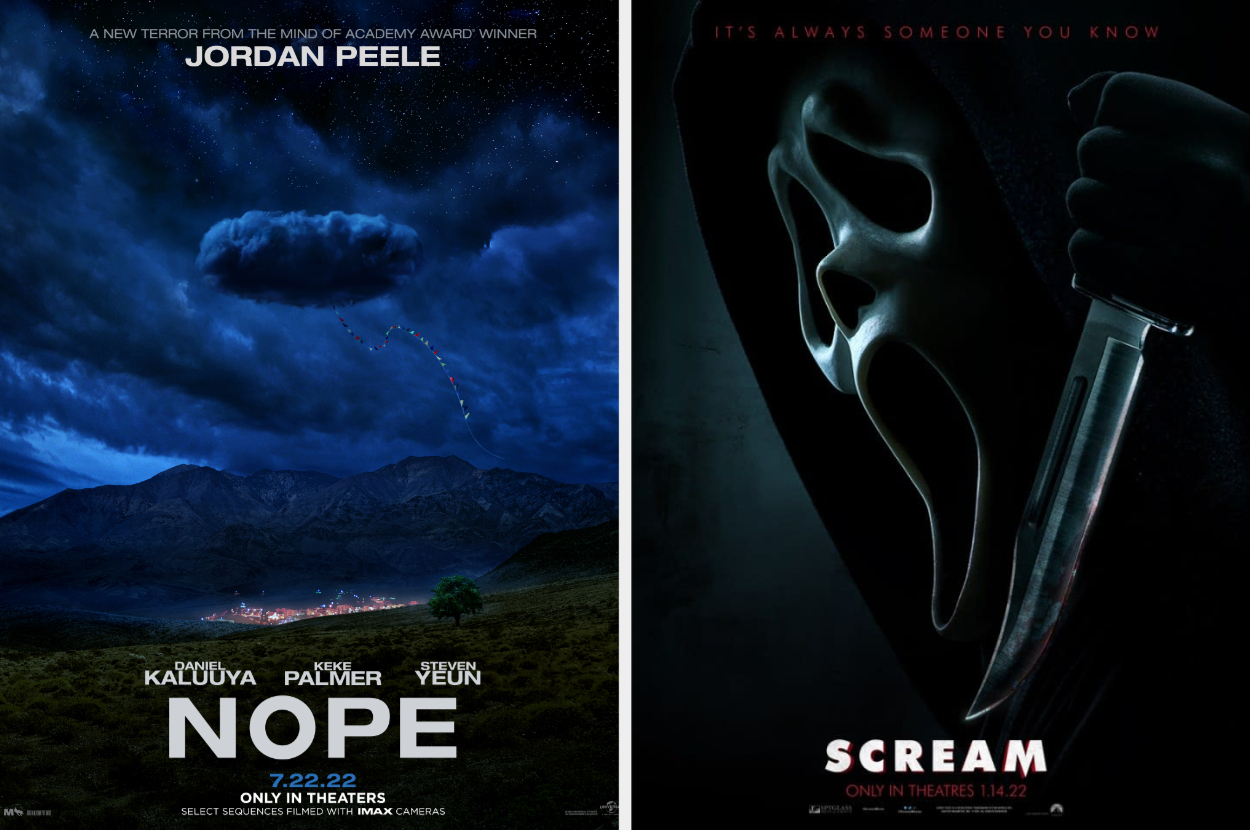 Jordan Peele's “Nope, ” The New “Scream, ” And 6 Other Movies You Need To See Next Year