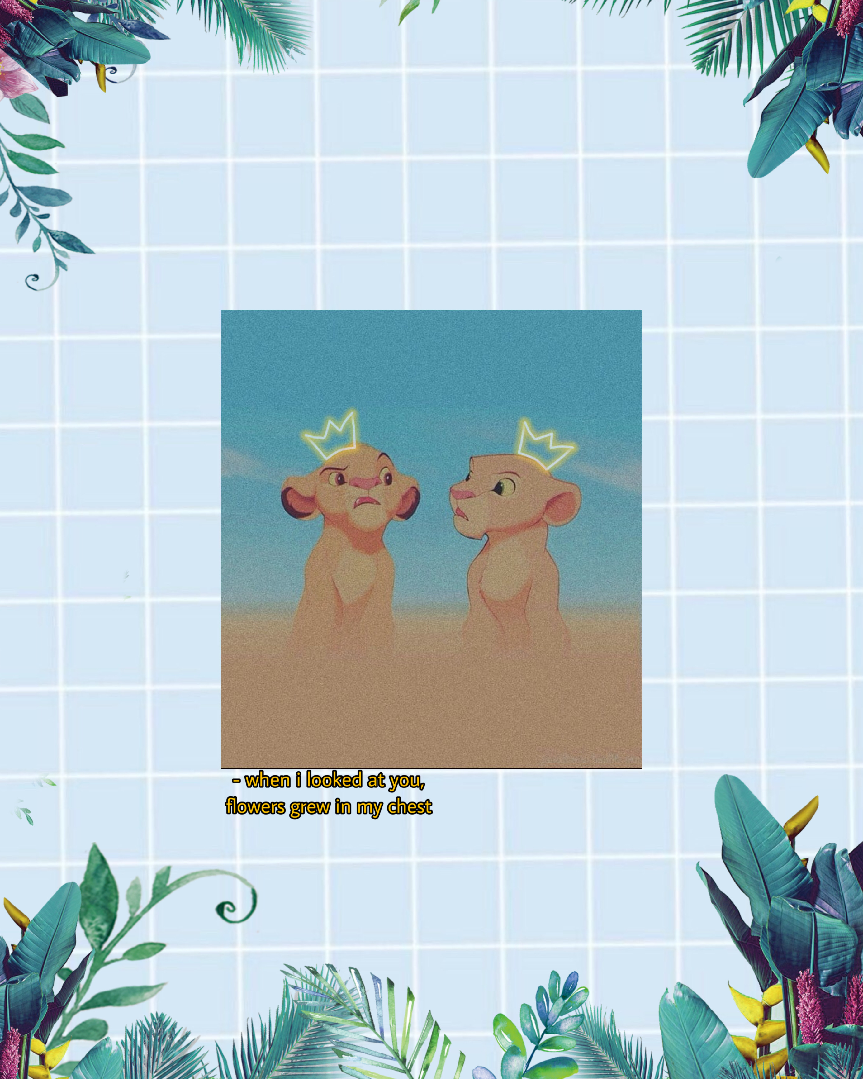 Cute Aesthetic Simba Wallpaper