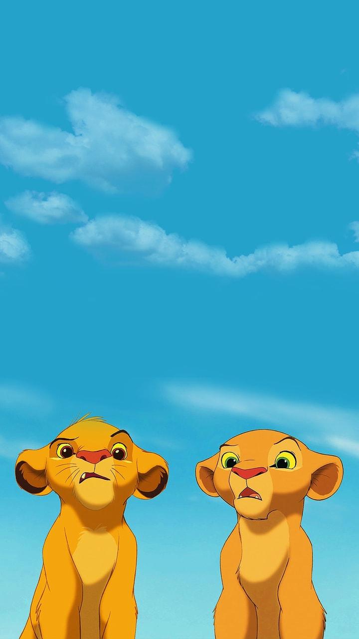 Cute Aesthetic Simba Wallpaper