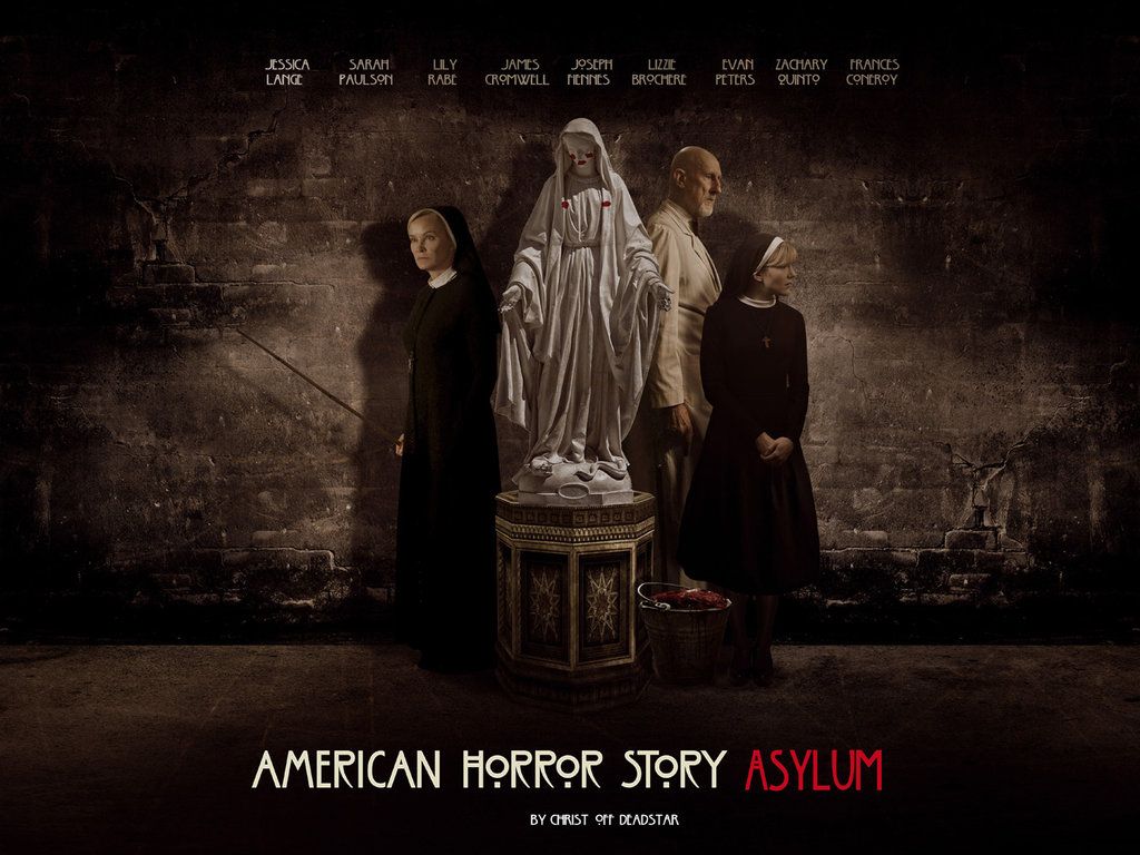 American Horor Story. American horror story asylum, American horror story coven, American horror story