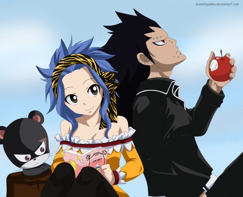 Lilly / Levy / Gajeel* Tail Photo