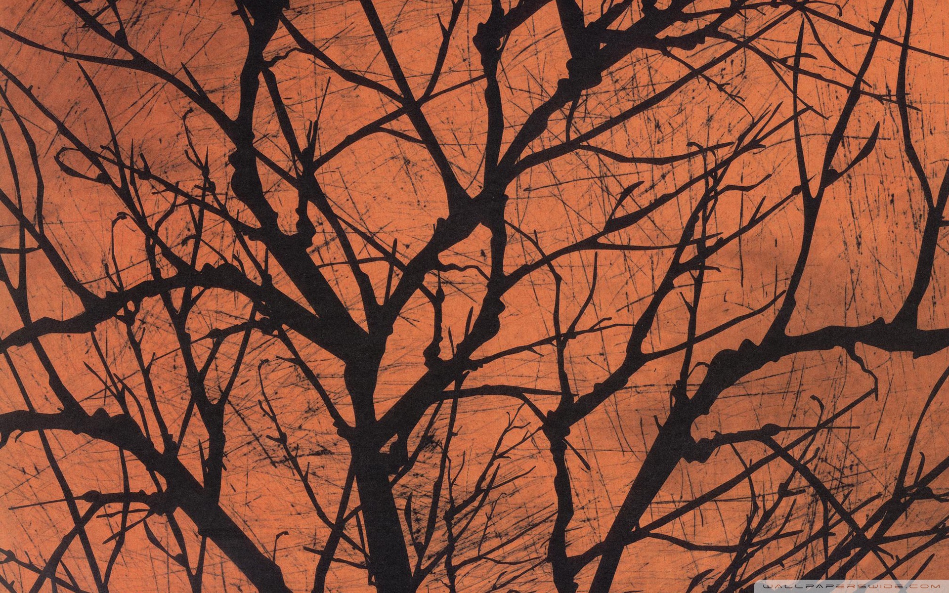 Halloween Creepy Tree Ultra HD Desktop Background Wallpaper for 4K UHD TV, Tablet
