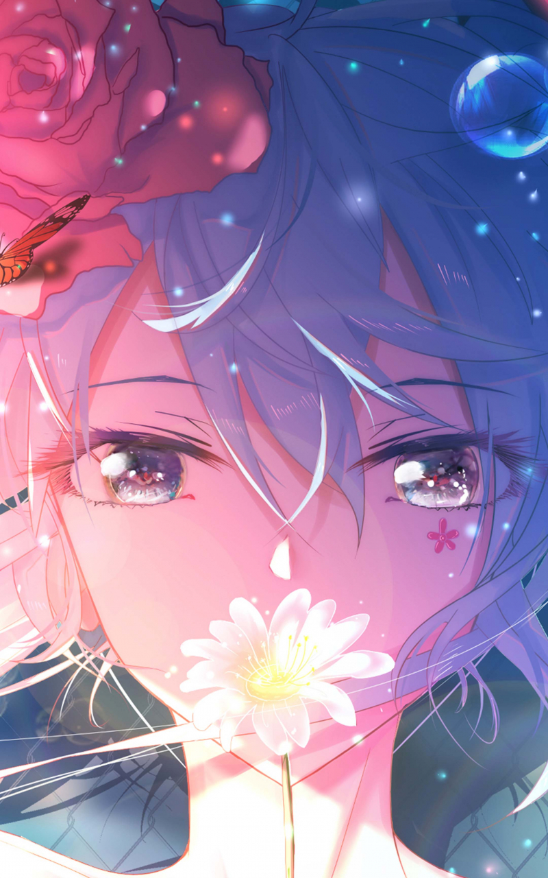 Free download Miku Anime Girl Flowers 4K Ultra HD Mobile Wallpaper [2160x3840] for your Desktop, Mobile & Tablet. Explore Anime 4k For Mobile Wallpaper. Download Anime Wallpaper for Mobile