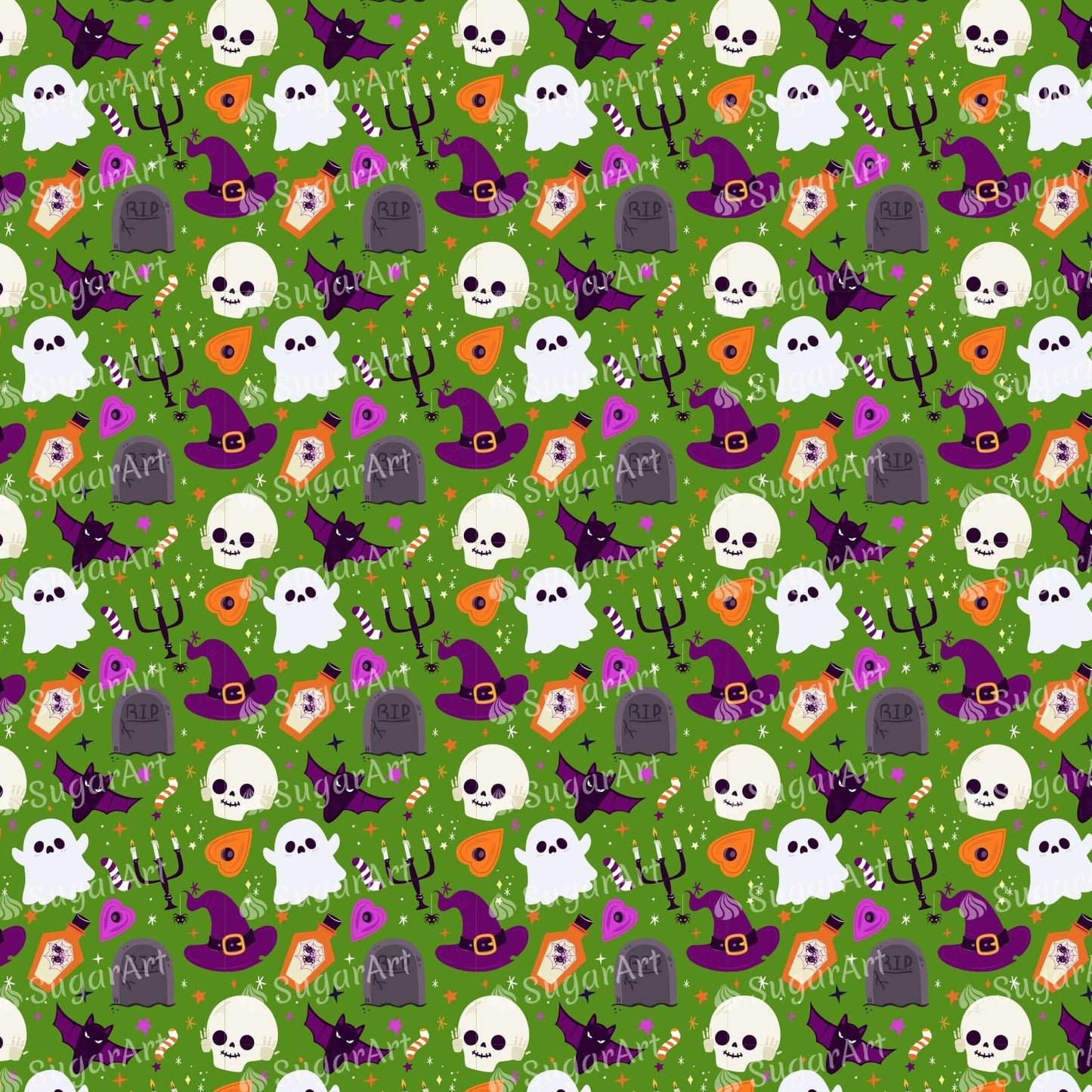 Halloween Green And Purple Wallpapers Wallpaper Cave