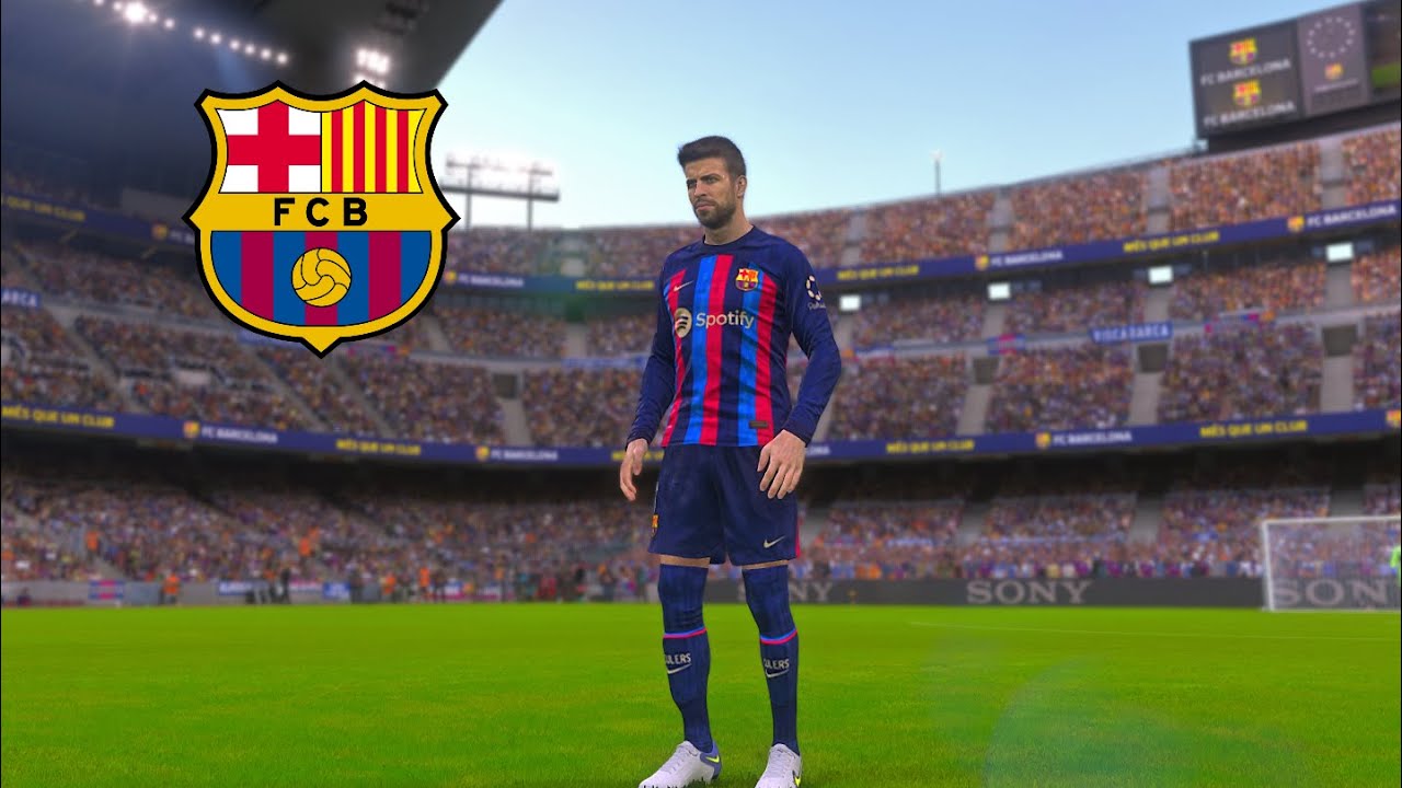 FC Barcelona New Kits 2022 2023. Efootball PES 2021