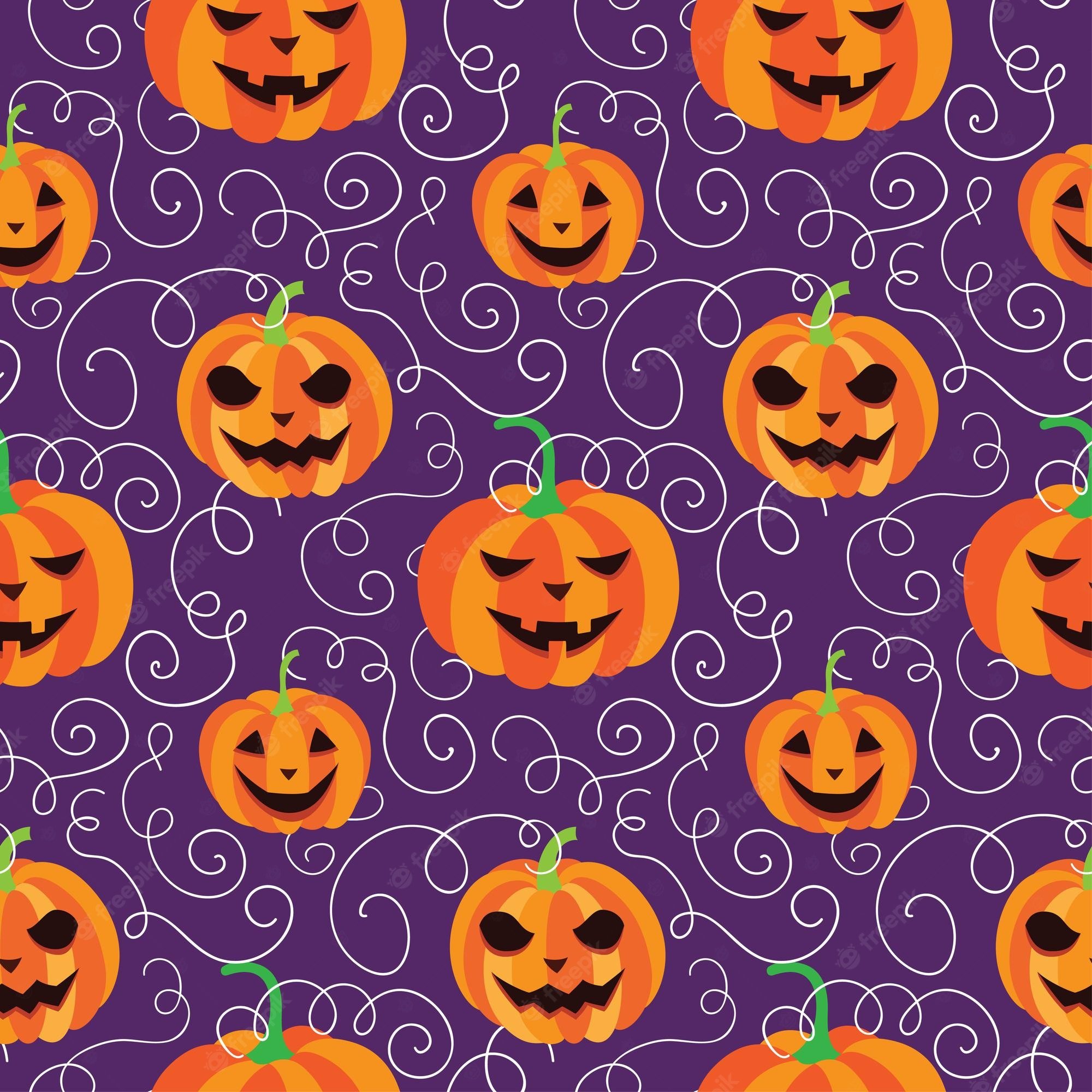 Halloween purple and green