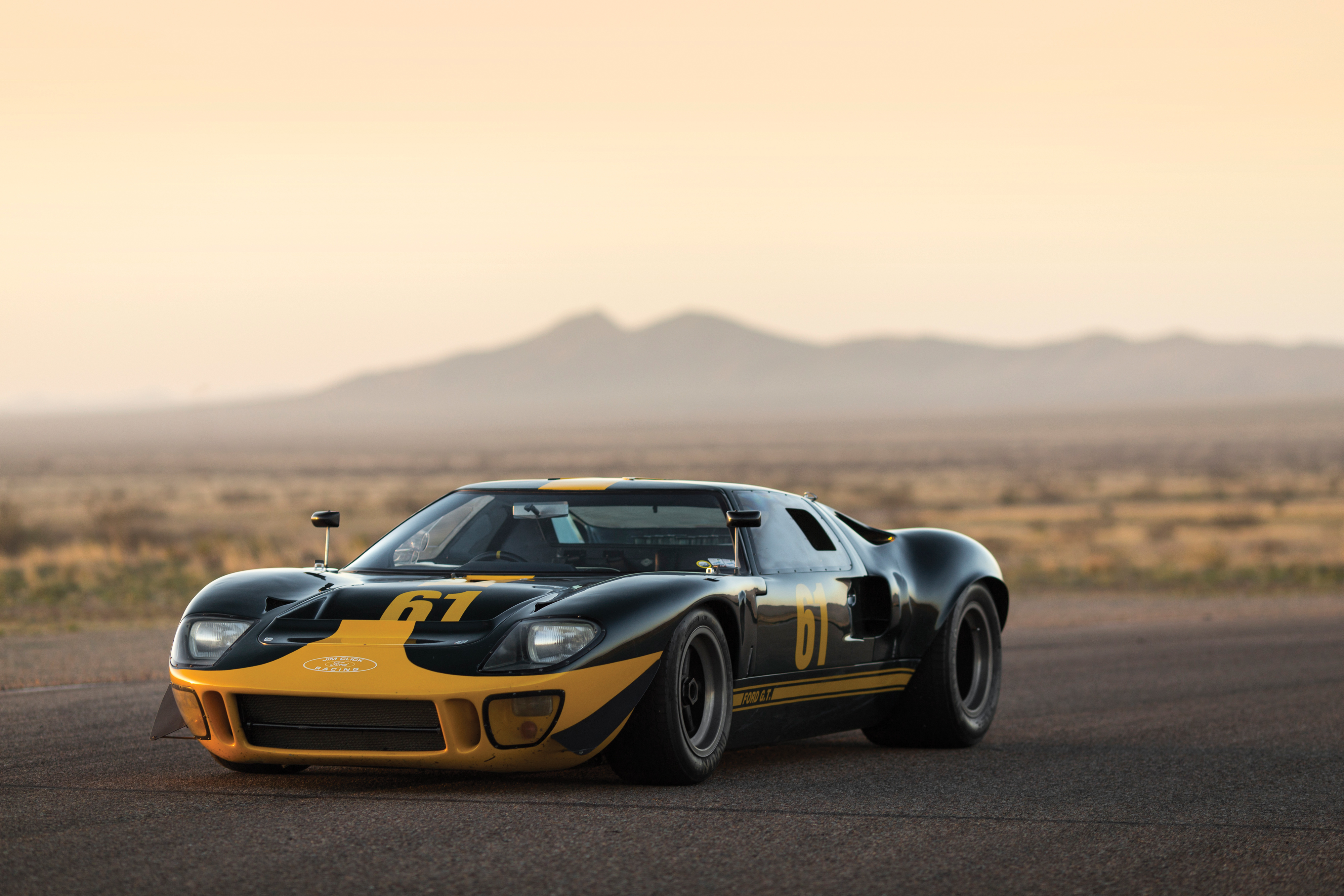 4K Ford GT40 Le Mans Wallpaper and Background Image