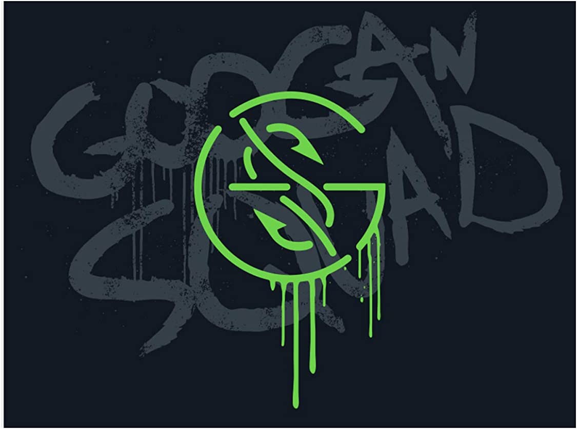 Catch Co Googan Squad Logo Necko 2.0 Black, Sports & Outdoors