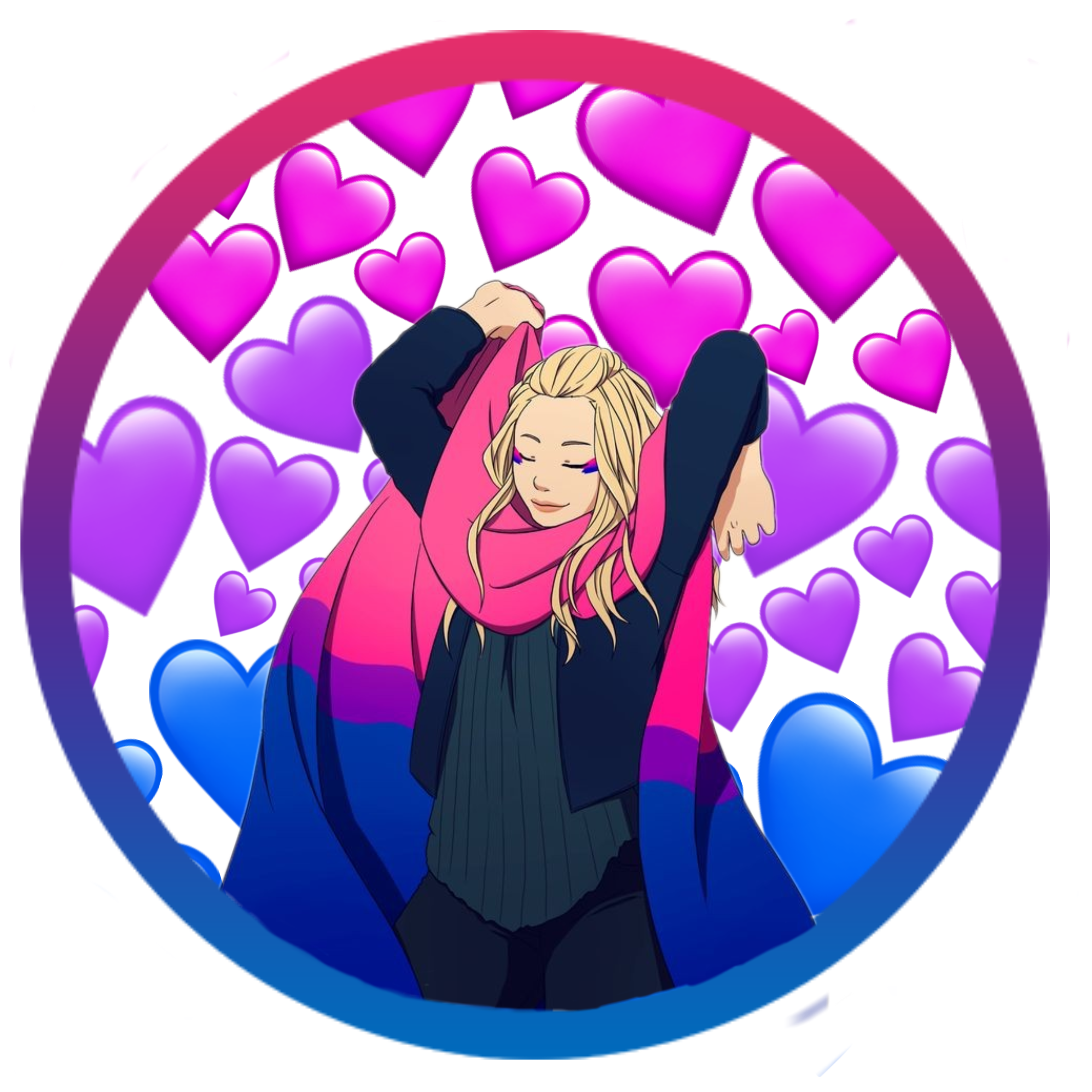 freetoedit bisexual bi pfp 324769409006211