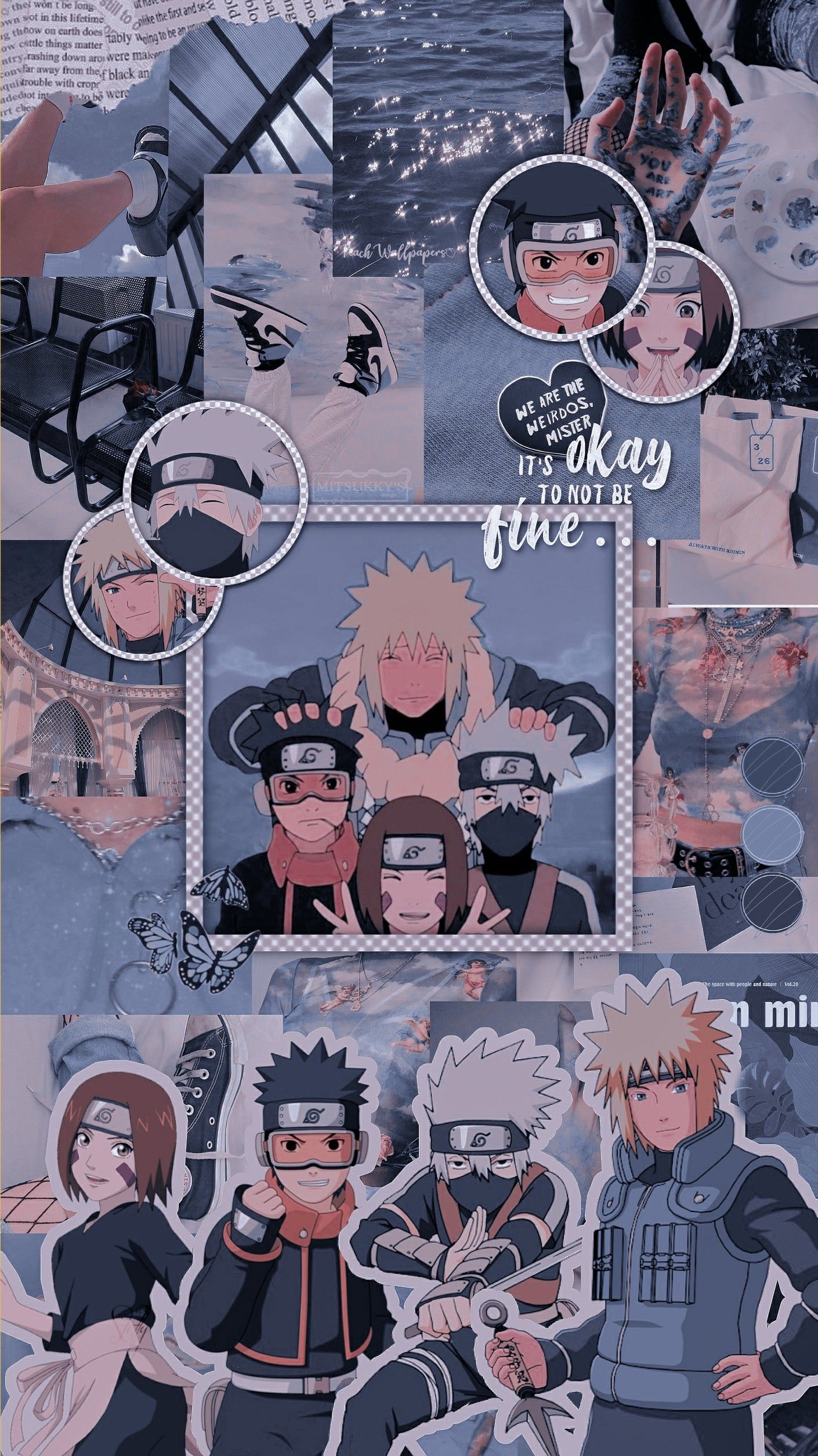 team minato. Personagens de anime, Naruto e sasuke desenho, Animes wallpaper