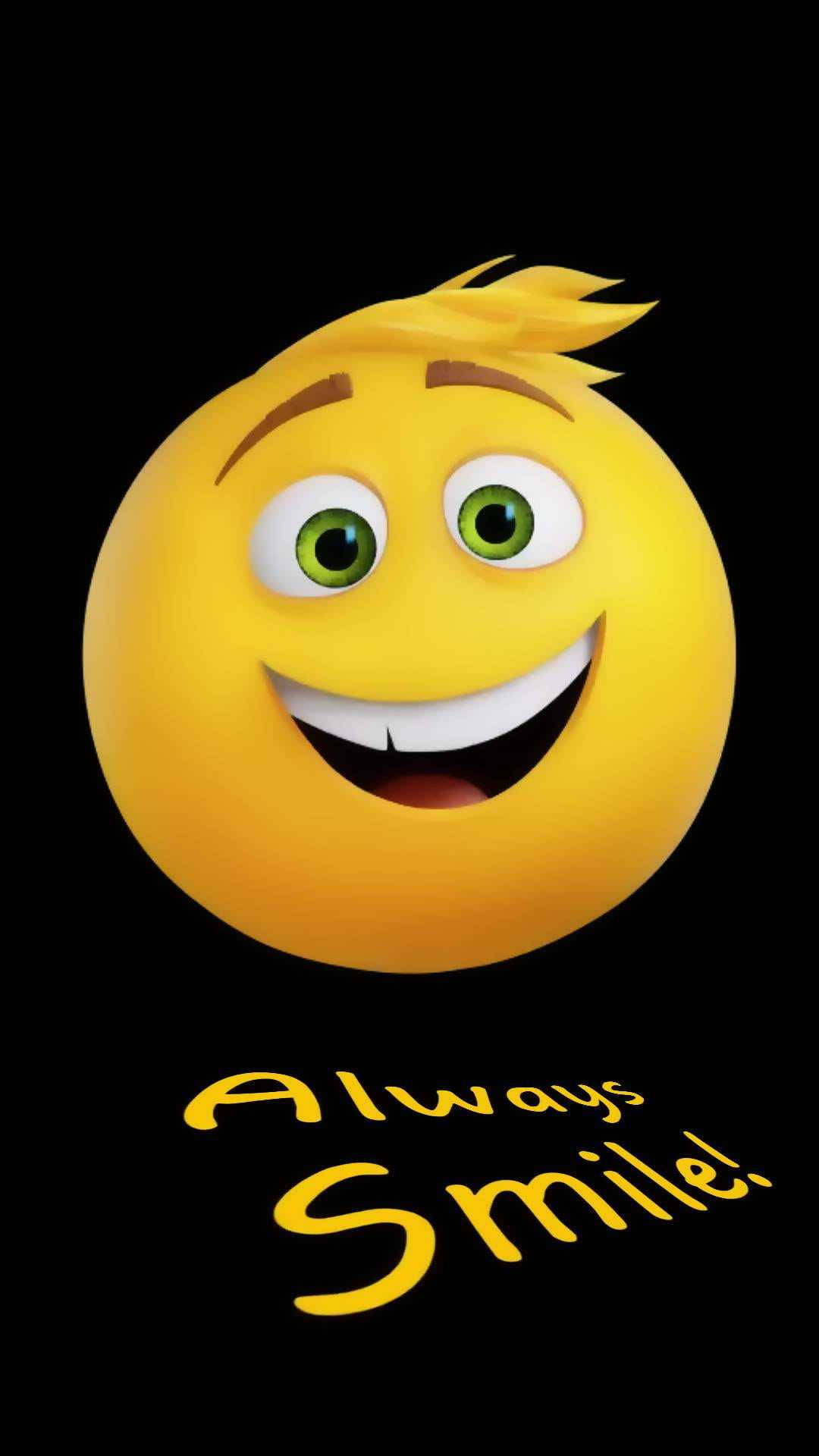 Download Smiley Face Emoji Movie Wallpaper