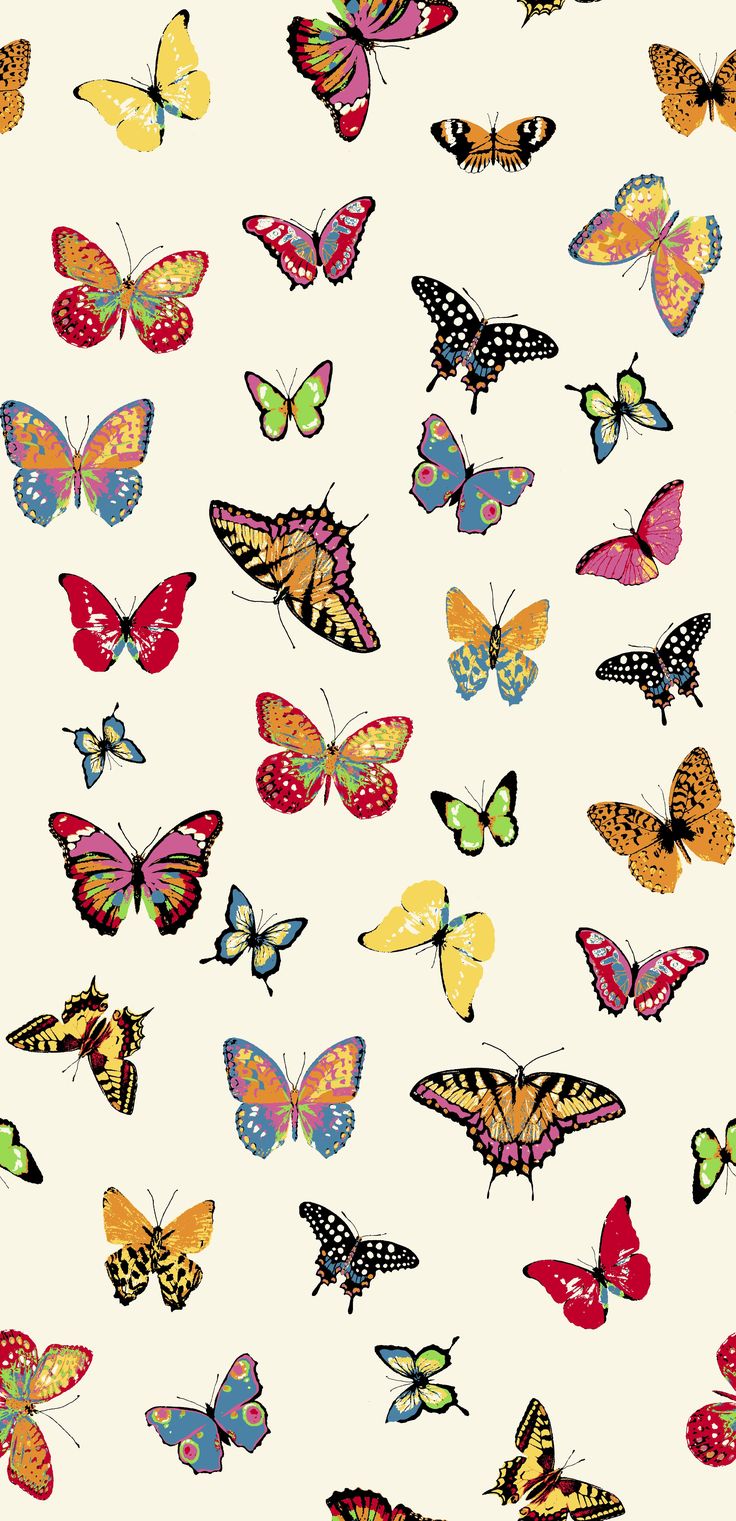 Cloudie Butterflies. Butterfly Wallpaper iPhone, Cartoon. Butterfly wallpaper iphone, Cute patterns wallpaper, Cute wallpaper background