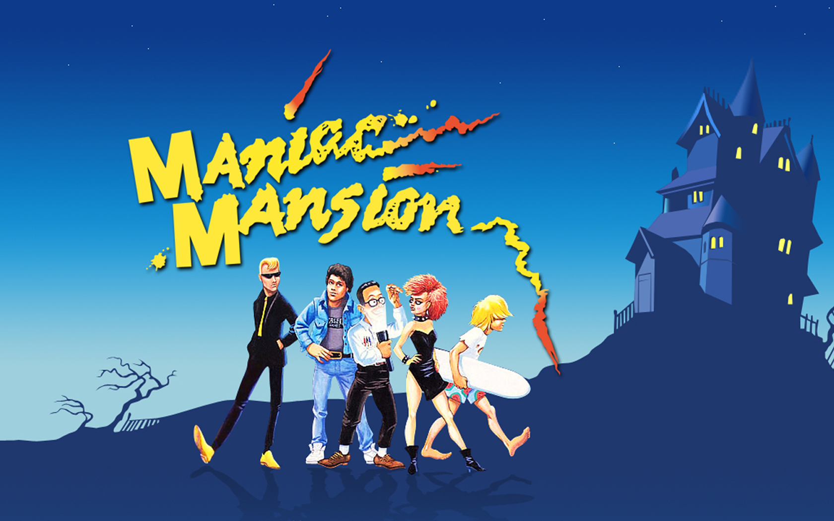 Maniac Mansion HD Wallpaper and Background