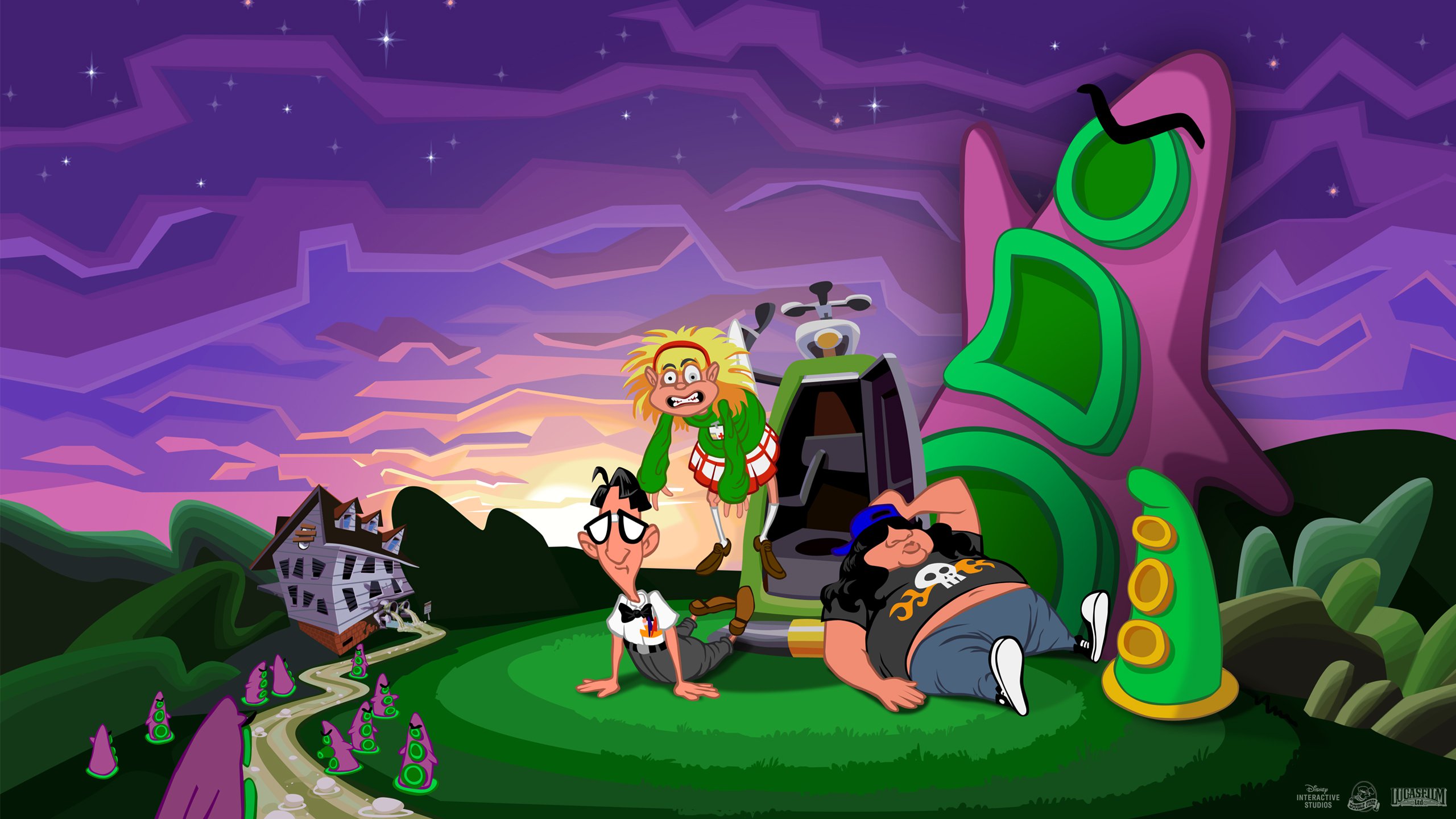 Day of the Tentacle Remastered Gets Gorgeous Screenshots