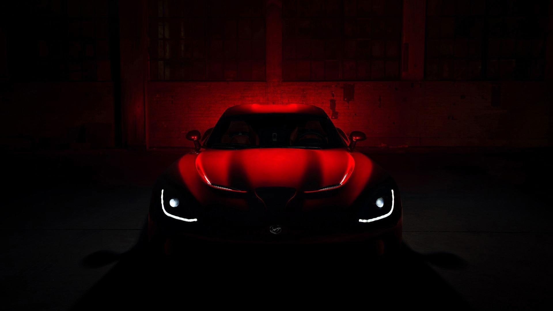 Black And Red Car Wallpaper
