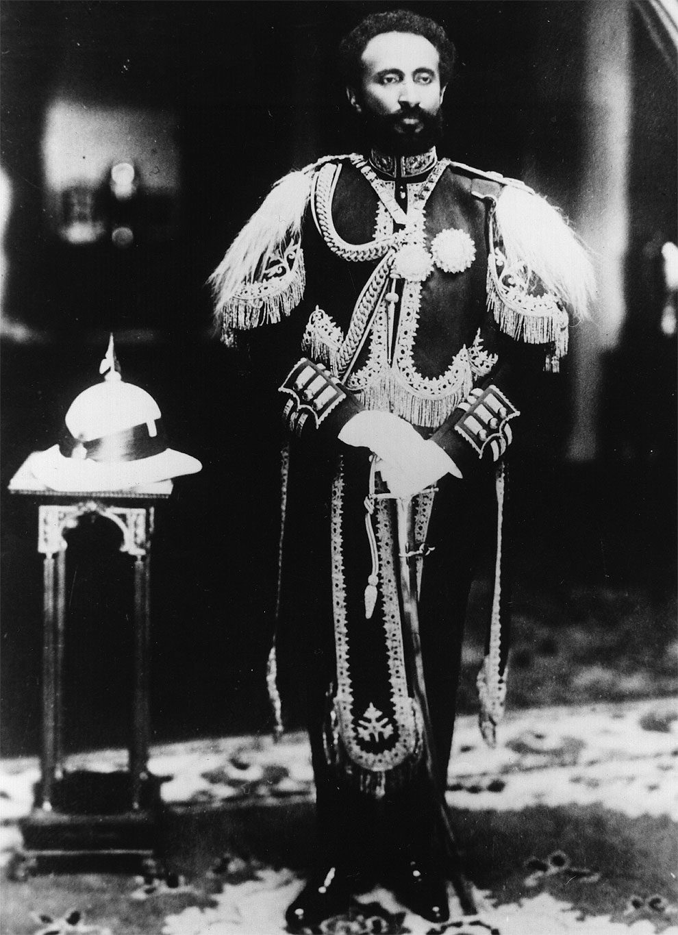 Stunning Photo Of Haile Selassie I, The Emperor Of Ethiopia Design You Trust