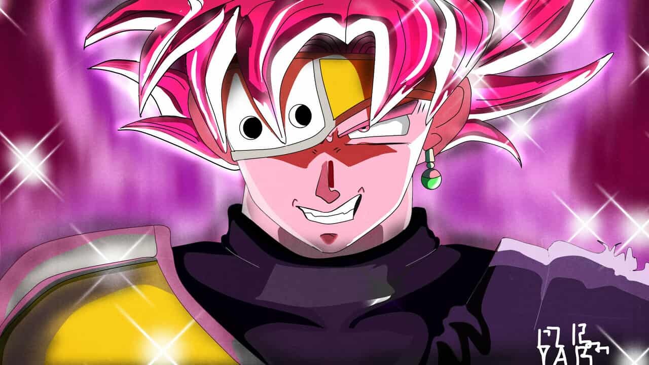 Fan art Goku Black Dragon ball super Heroes