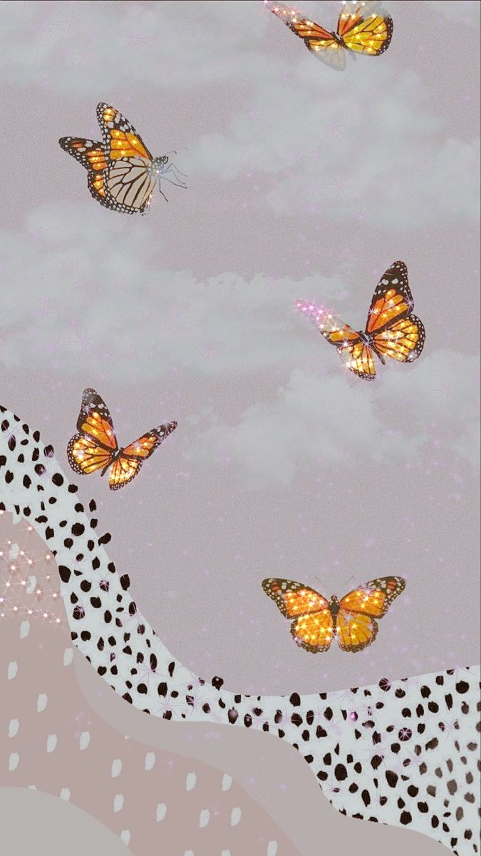 Wallpaper for soft girls. Cellphone wallpaper background, Cheetah print wallpaper, Butterfly wallpaper