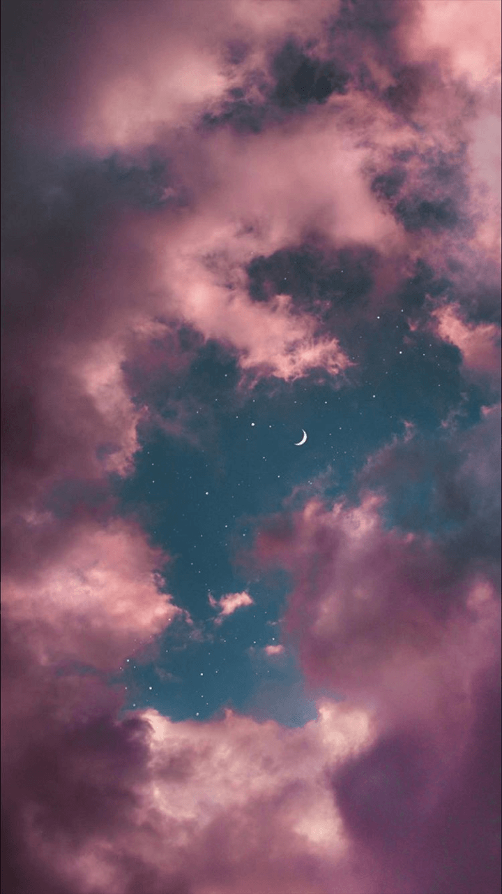 Aesthetic Night Sky Wallpaper