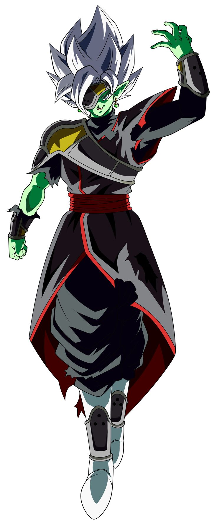 Zamas Cyborg Render 2 (Alt.1). Dragon ball super manga, Anime dragon ball, Dragon ball super