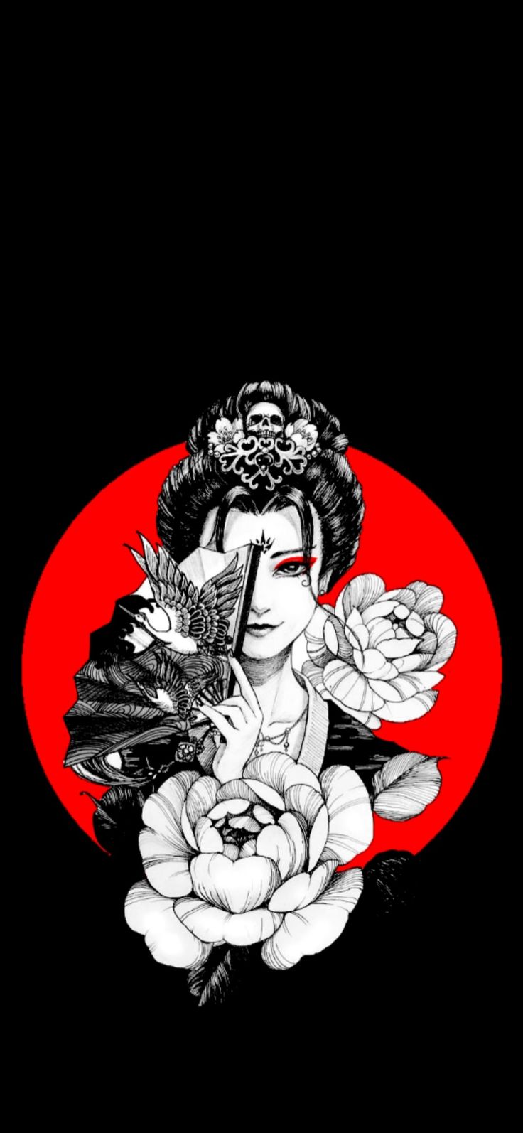 Geisha Wallpaper. Tato yakuza, Seni gelap, Geisha
