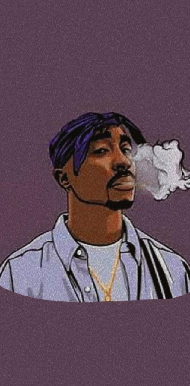 Tupac iPhone Aesthetic Wallpapers - Wallpaper Cave