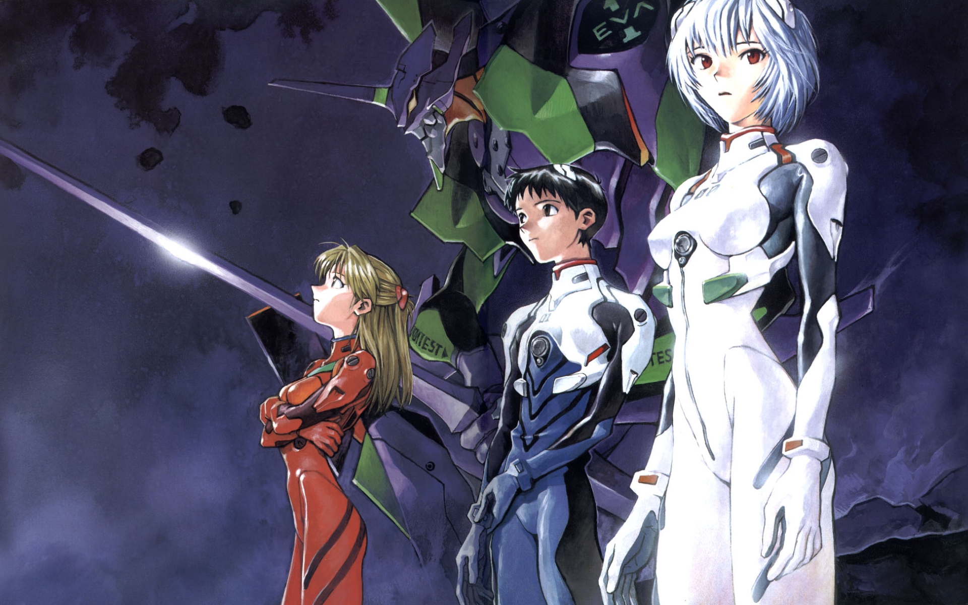 Anime Neon Genesis Evangelion HD Wallpaper and Background