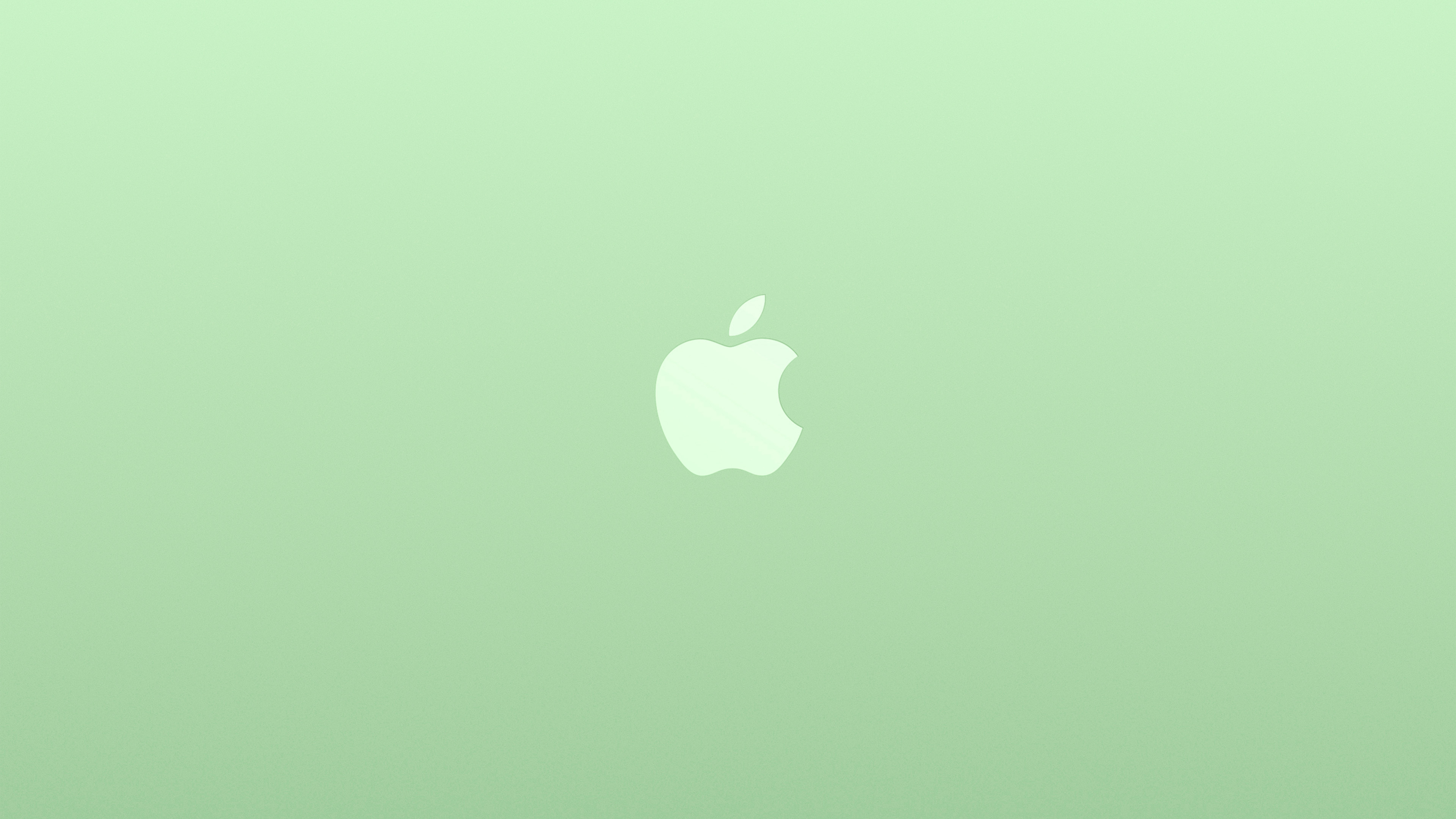 wallpaper for desktop, laptop. logo apple green white minimal illustration art color