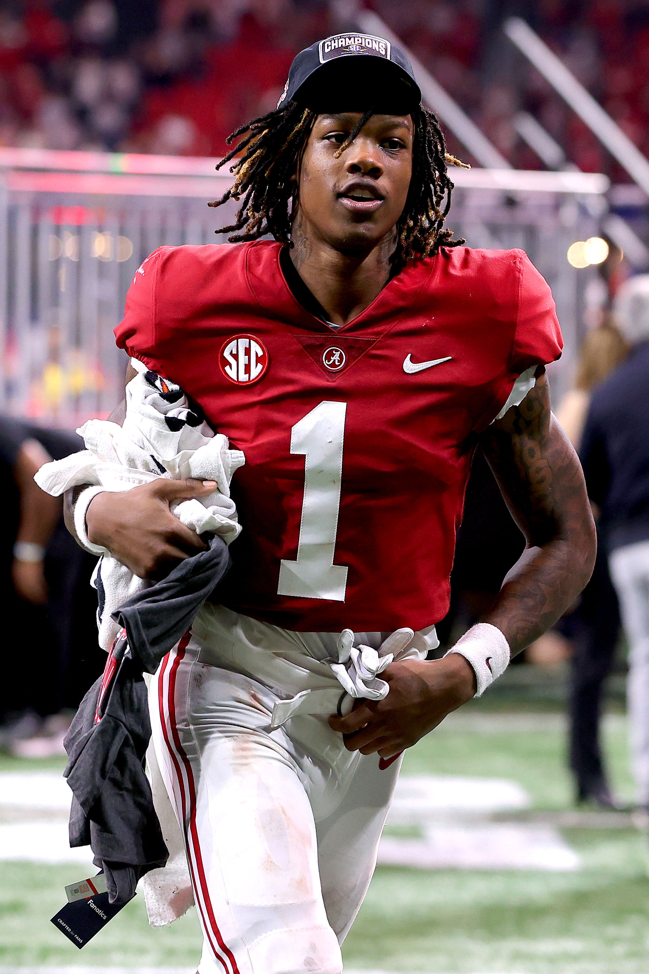 College Football Playoff  Motown Bound Alabama Football receiver Jameson  Williams who is coming off backtoback CFBPlayoff NationalChampionship  appearances has been selected 12th overall in the NFLDraft by the Detroit  Lions 