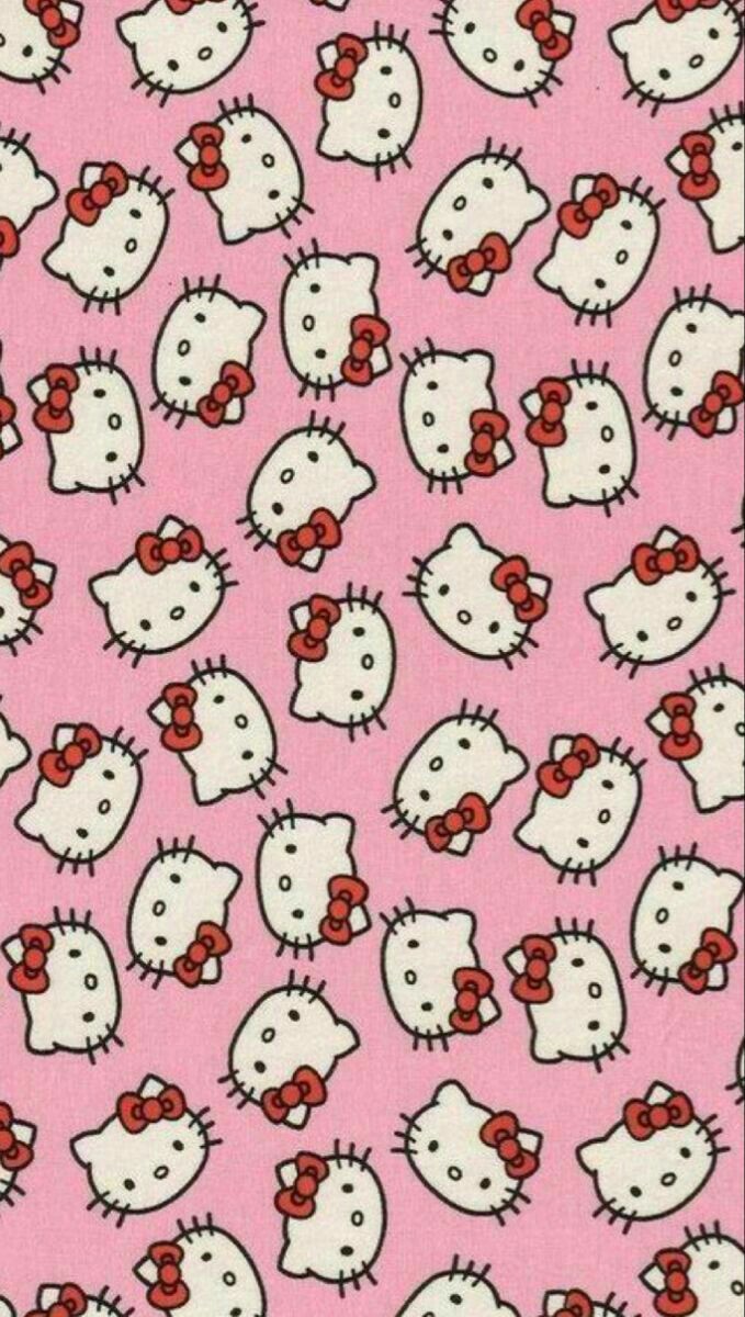 image about Hello Kitty. See more about hello kitty, wallpaper and background