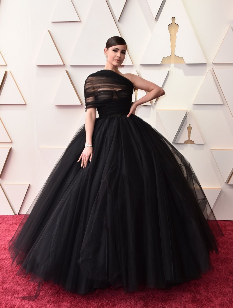Sofia Carson at Oscars 2022: Red Carpet Dress, Photos.