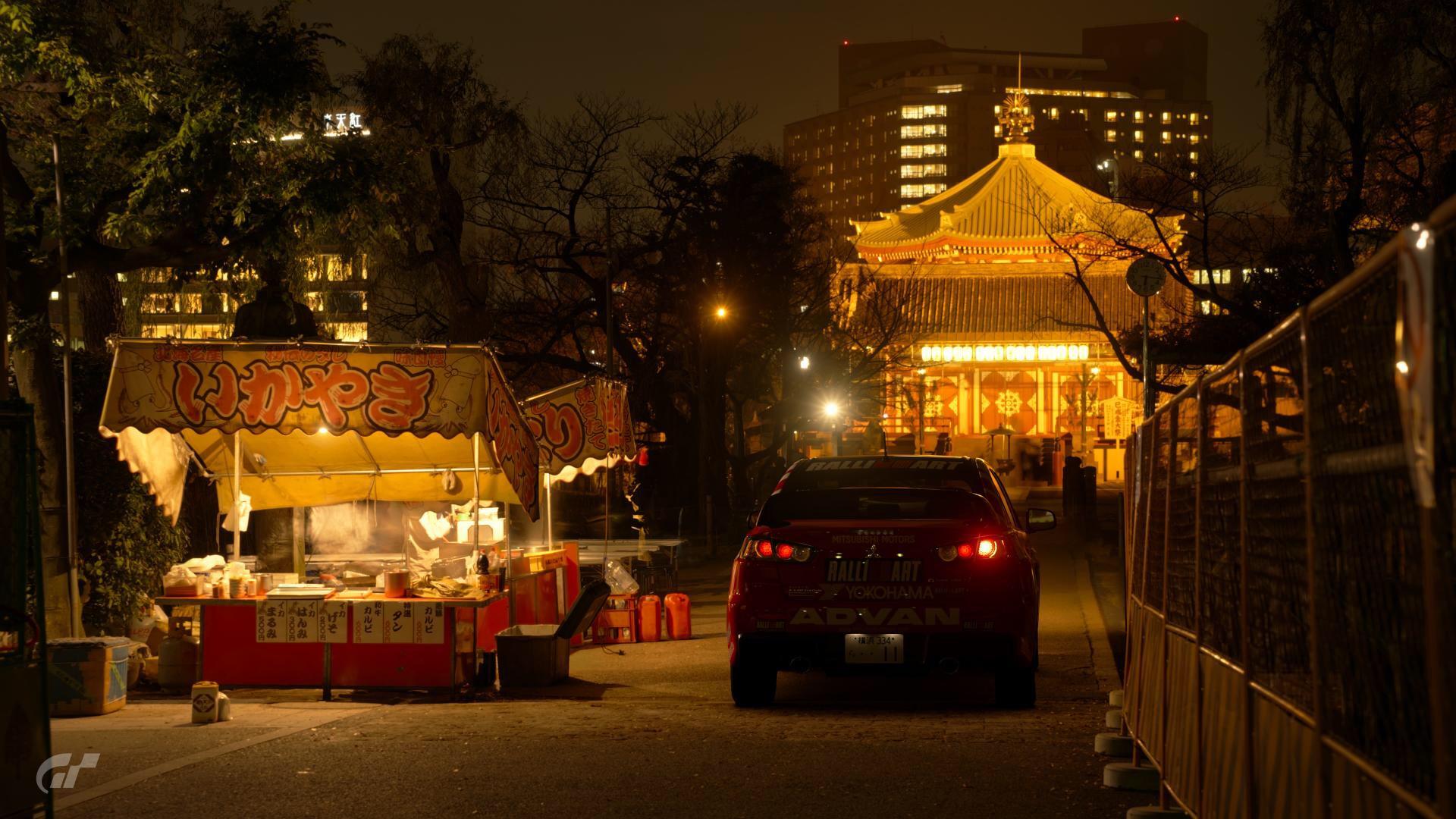 Summer festival in Japan