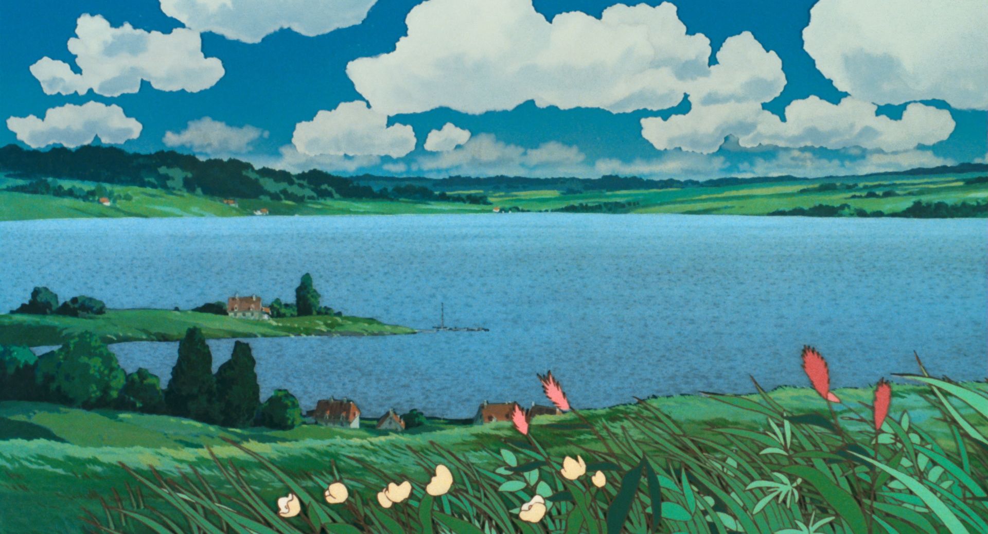 Studio Ghibli landscapes
