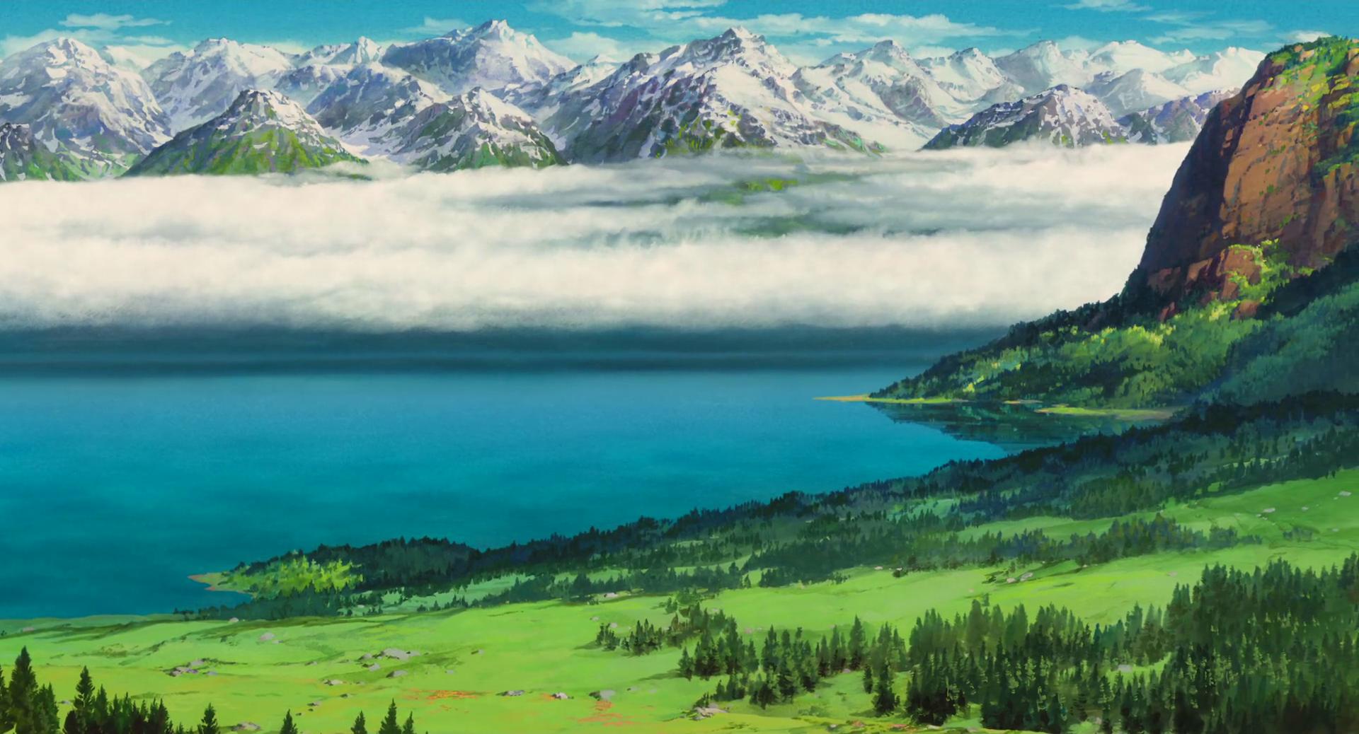Studio Ghibli Scenic Wallpaper 2020