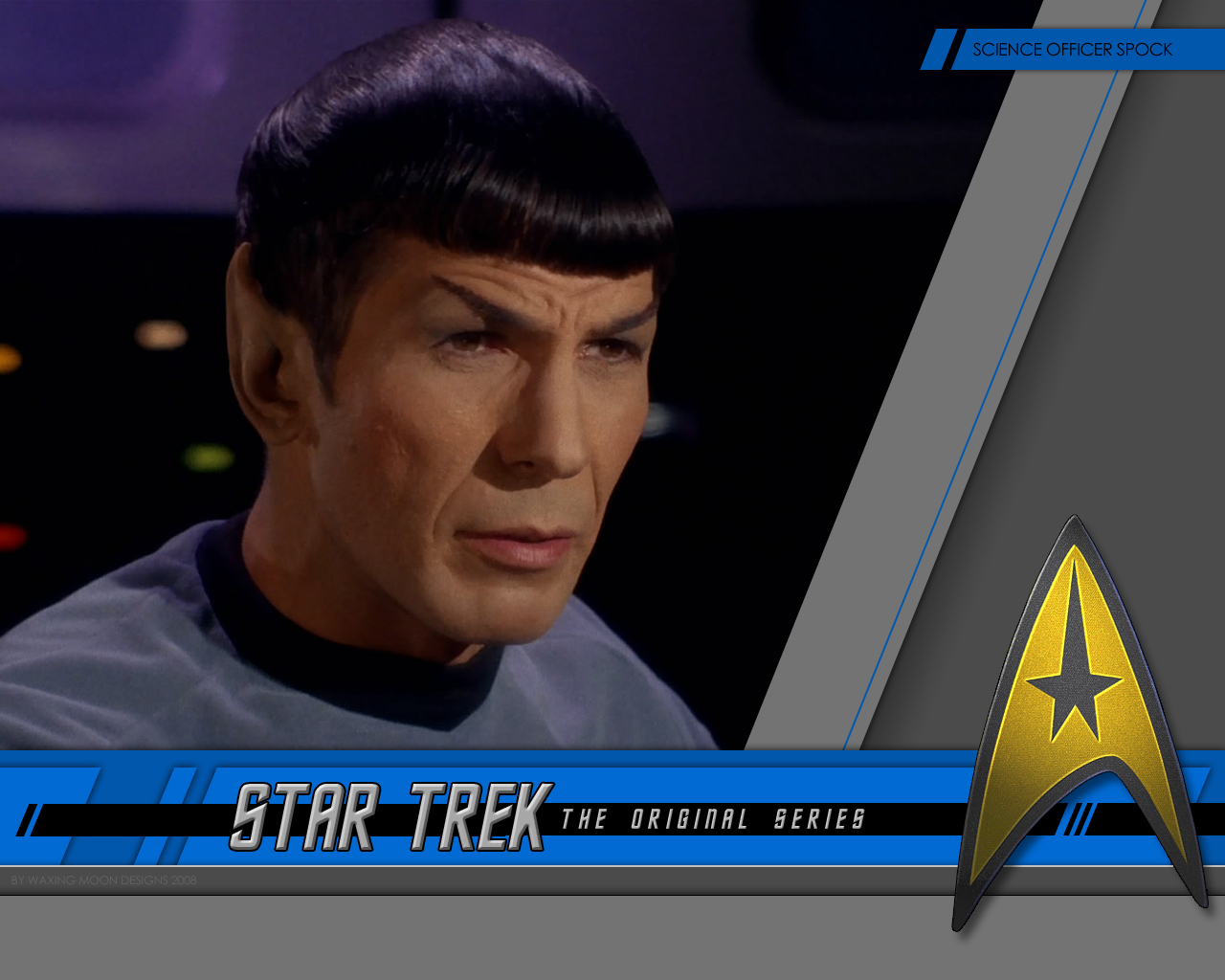 Mr. Spock Trek Original Series Wallpaper