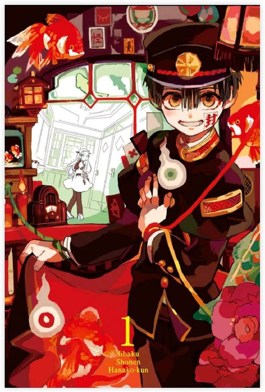 Anime Toilet Bound Hanako Kun Wallpaper Canvas Poster Bedroom Decor Sports Landscape Office Room Decor Gift Unframe: 12x18inch(30x45cm), Tools & Home Improvement