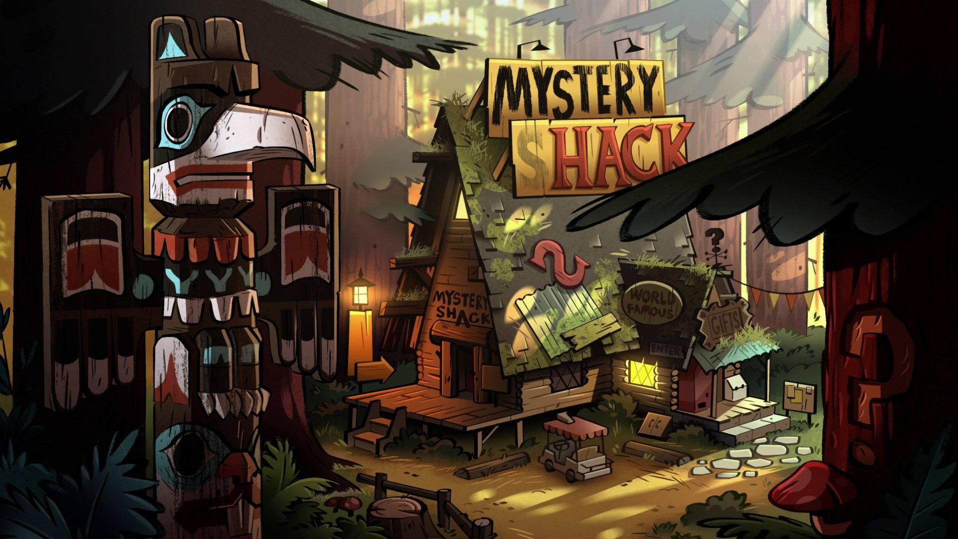Gravity Falls HD Wallpaper