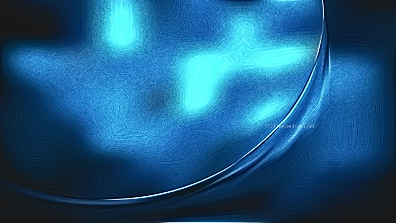 Abstract Shiny Cool Blue Metal Texture Background