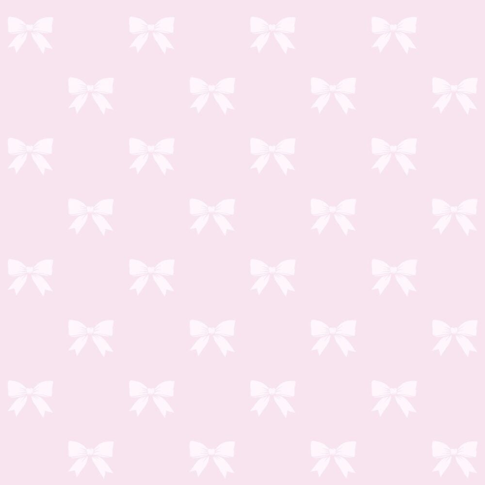 wallpaper little bows light pink