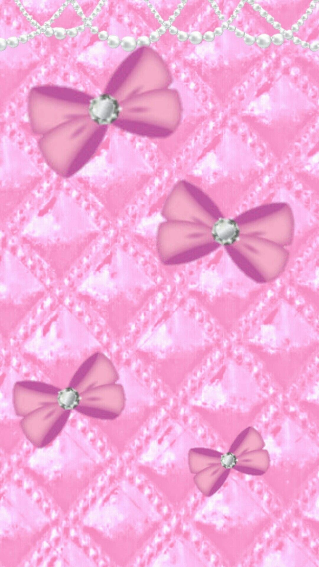 Pink Bow Wallpaper Free Pink Bow Background